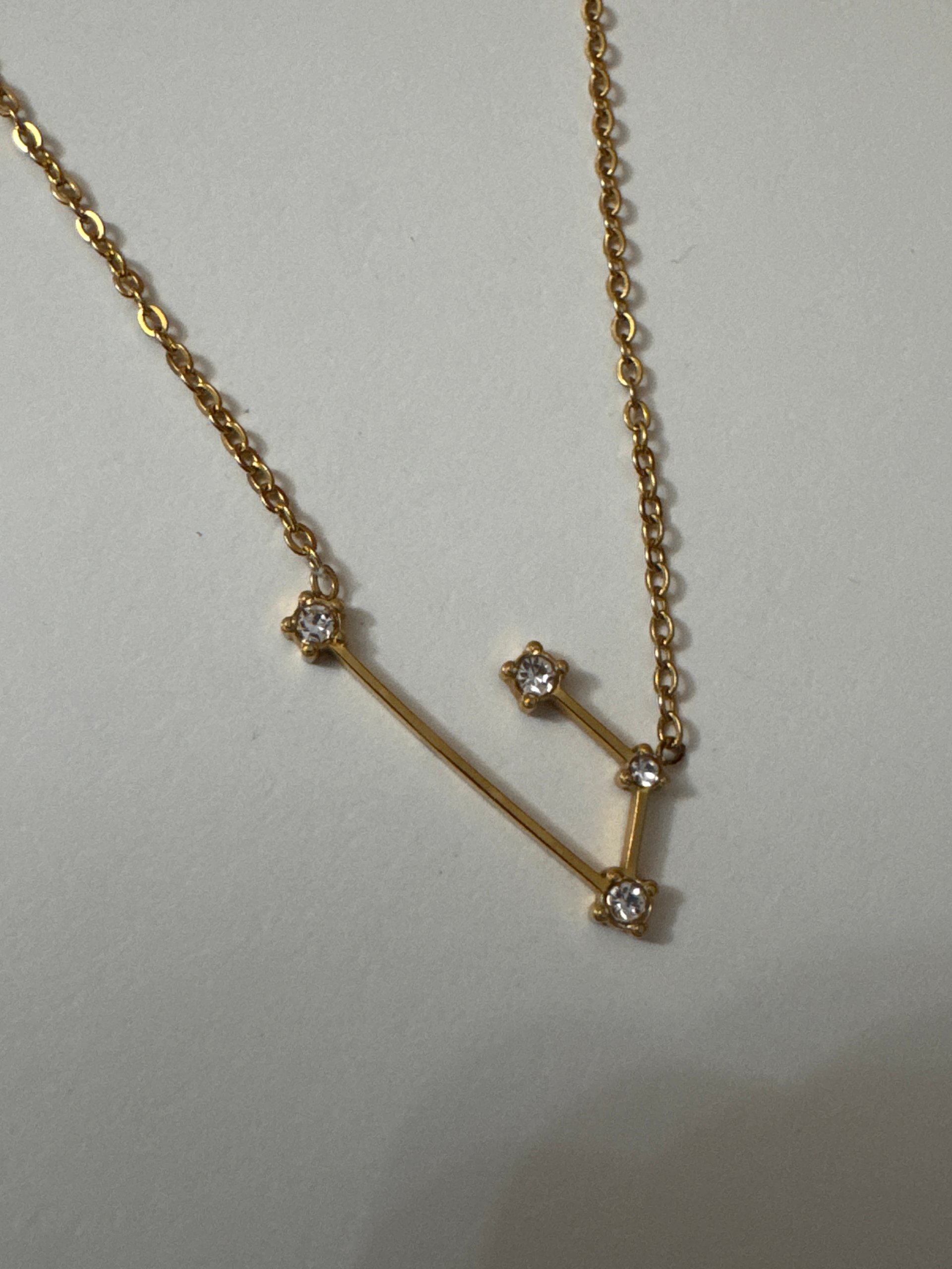 Unbranded Gold Colour Constellation Necklace One Size