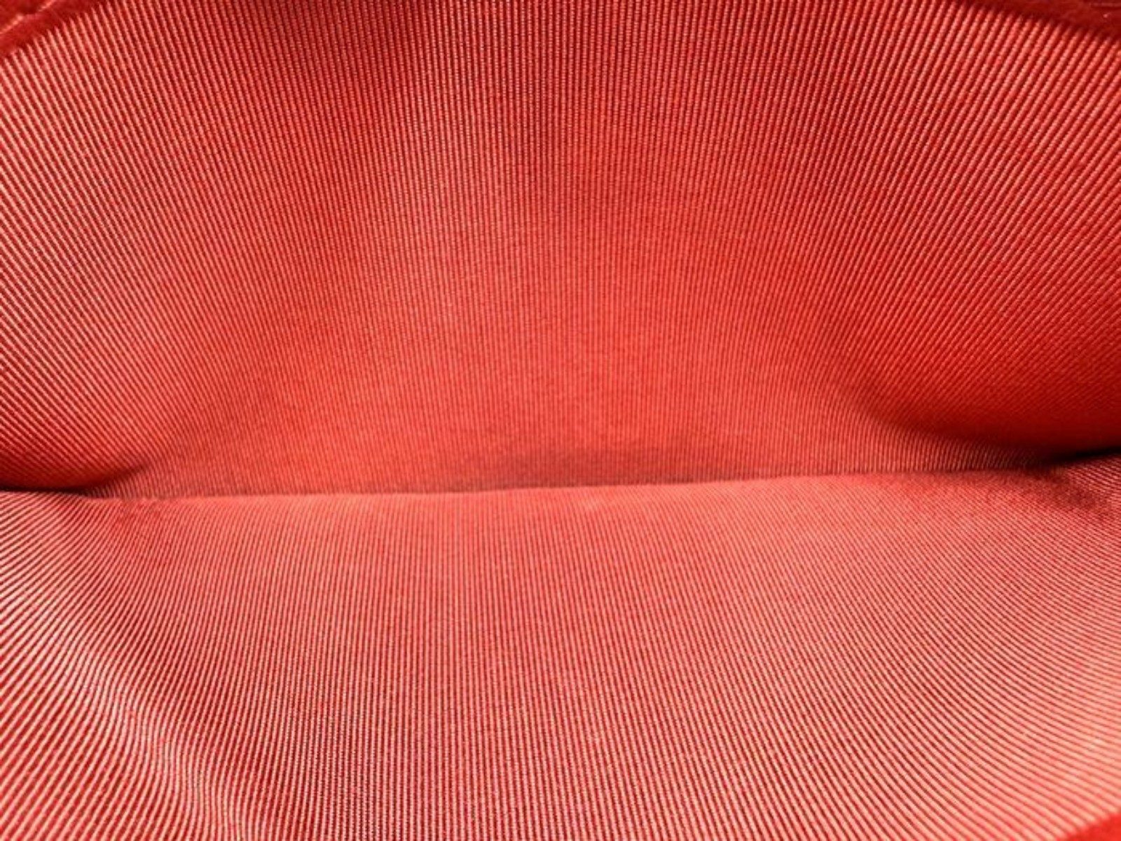 Chanel Red Quilted Leather Wallet Made in Italy image 8