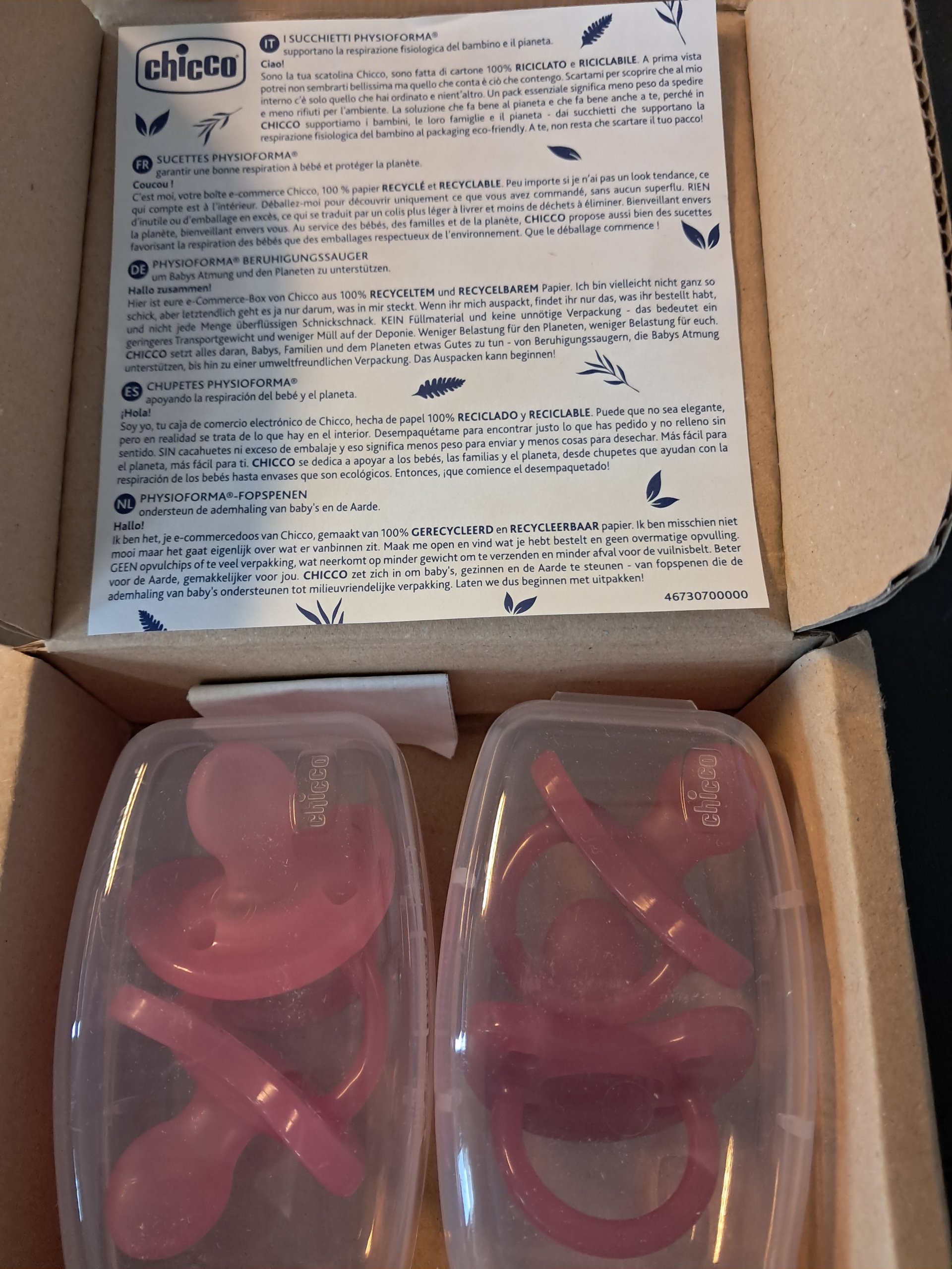 Chicco PhysioForma Fopspenen Set