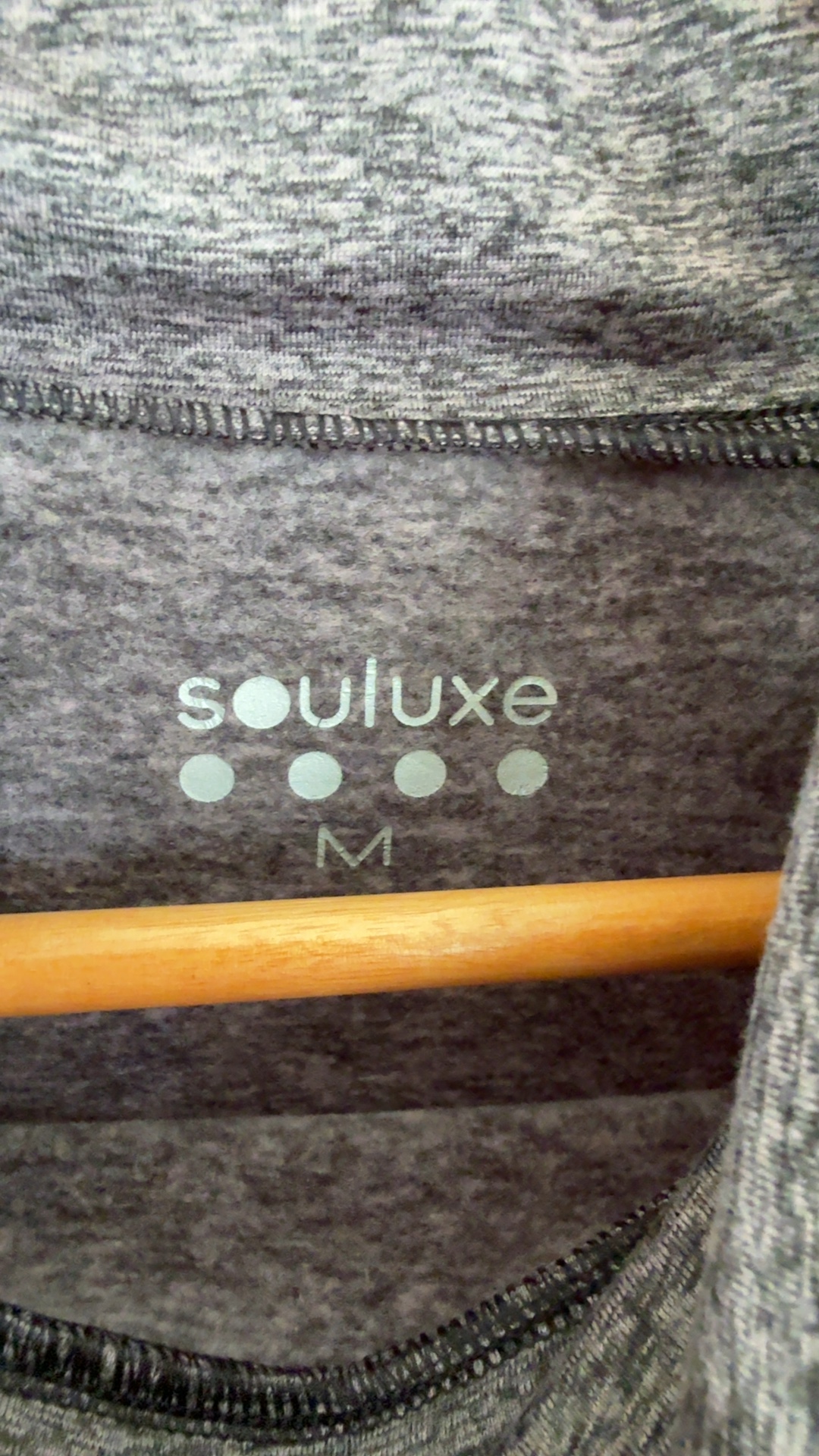 Souluxe Women Grey Sports Long Sleeve Sweatshirt Medium Polyester Elastane image 2