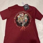 Men’s NWT Disney The Nightmare Before Christmas Making Christmas Fright Graphic T-Shirt – Red – XL