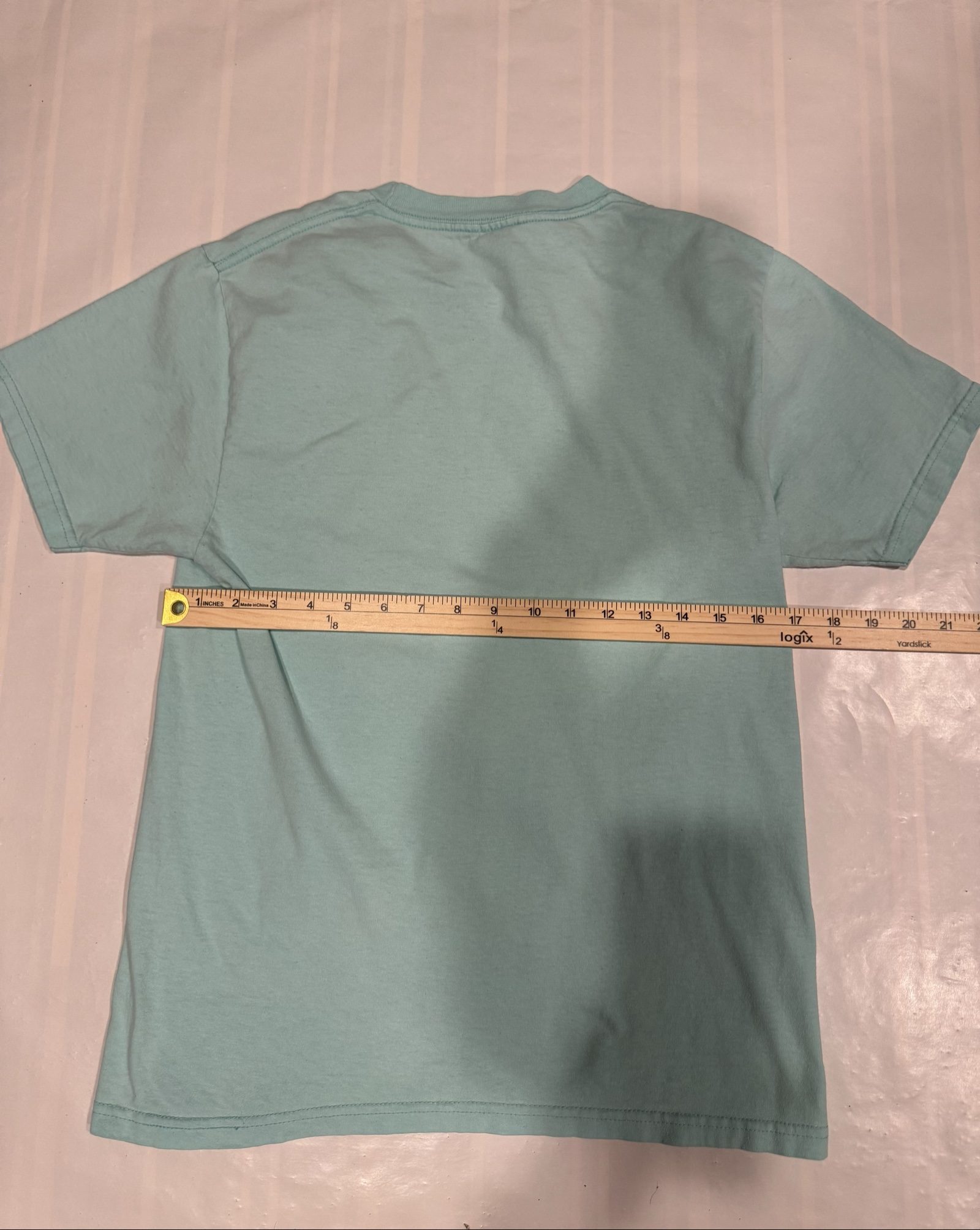 Men’s Santa Cruz Logo Graphic T-Shirt – Light Aqua – Small image 7