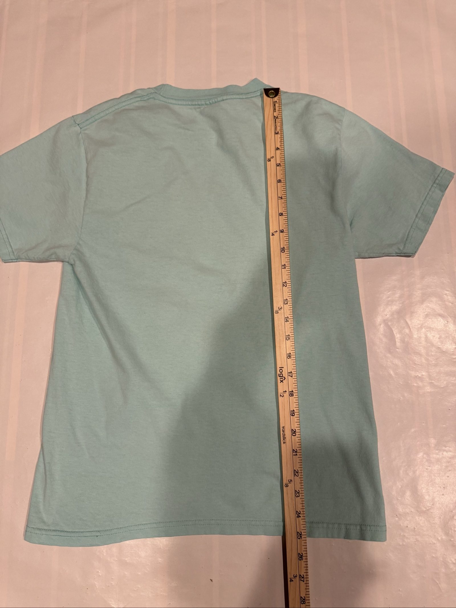 Men’s Santa Cruz Logo Graphic T-Shirt – Light Aqua – Small image 6
