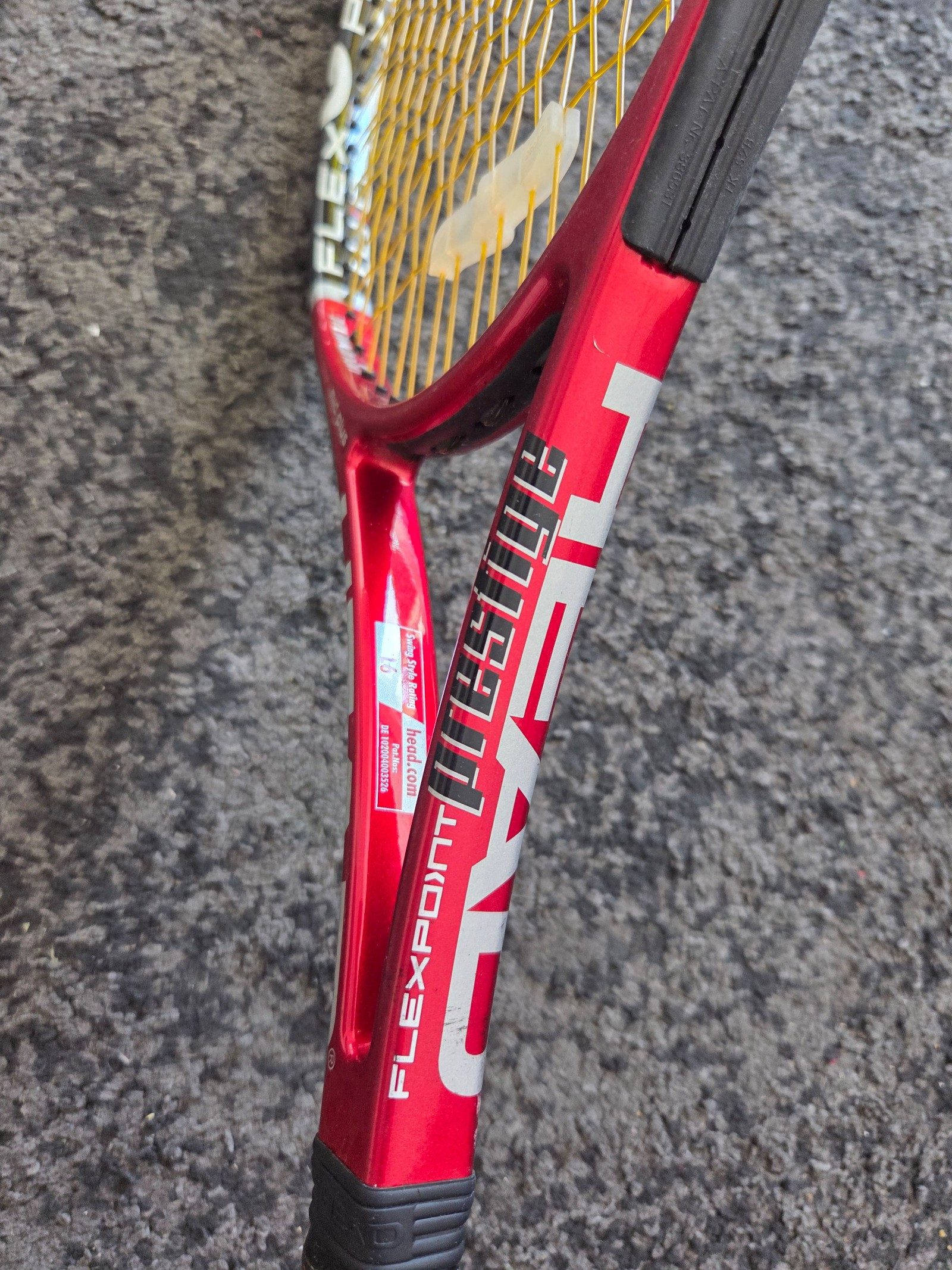 Head Red Flexpoint Prestige MP Tennis Racket image 3
