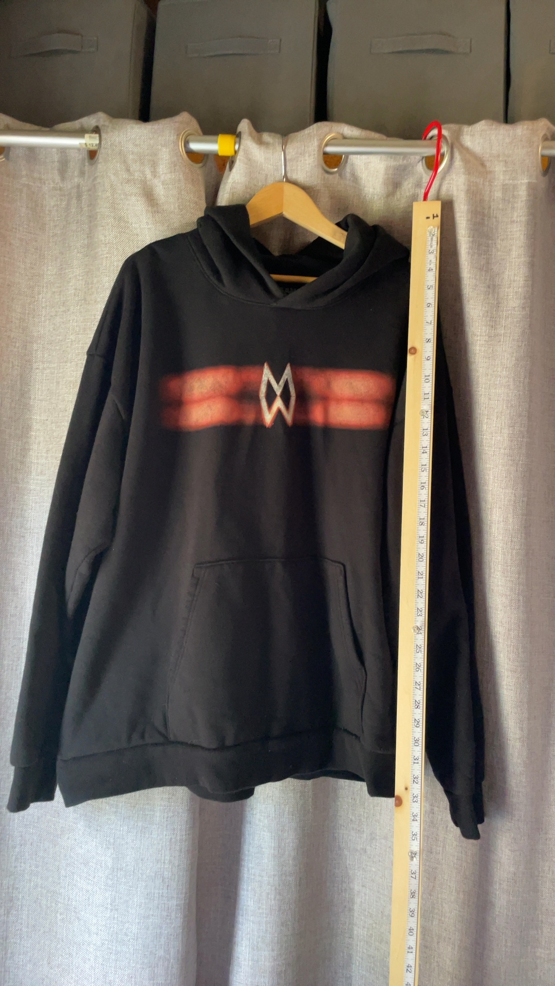 Morgan Wallen Black Graphic Pullover Hoodie Front and Back 3XL