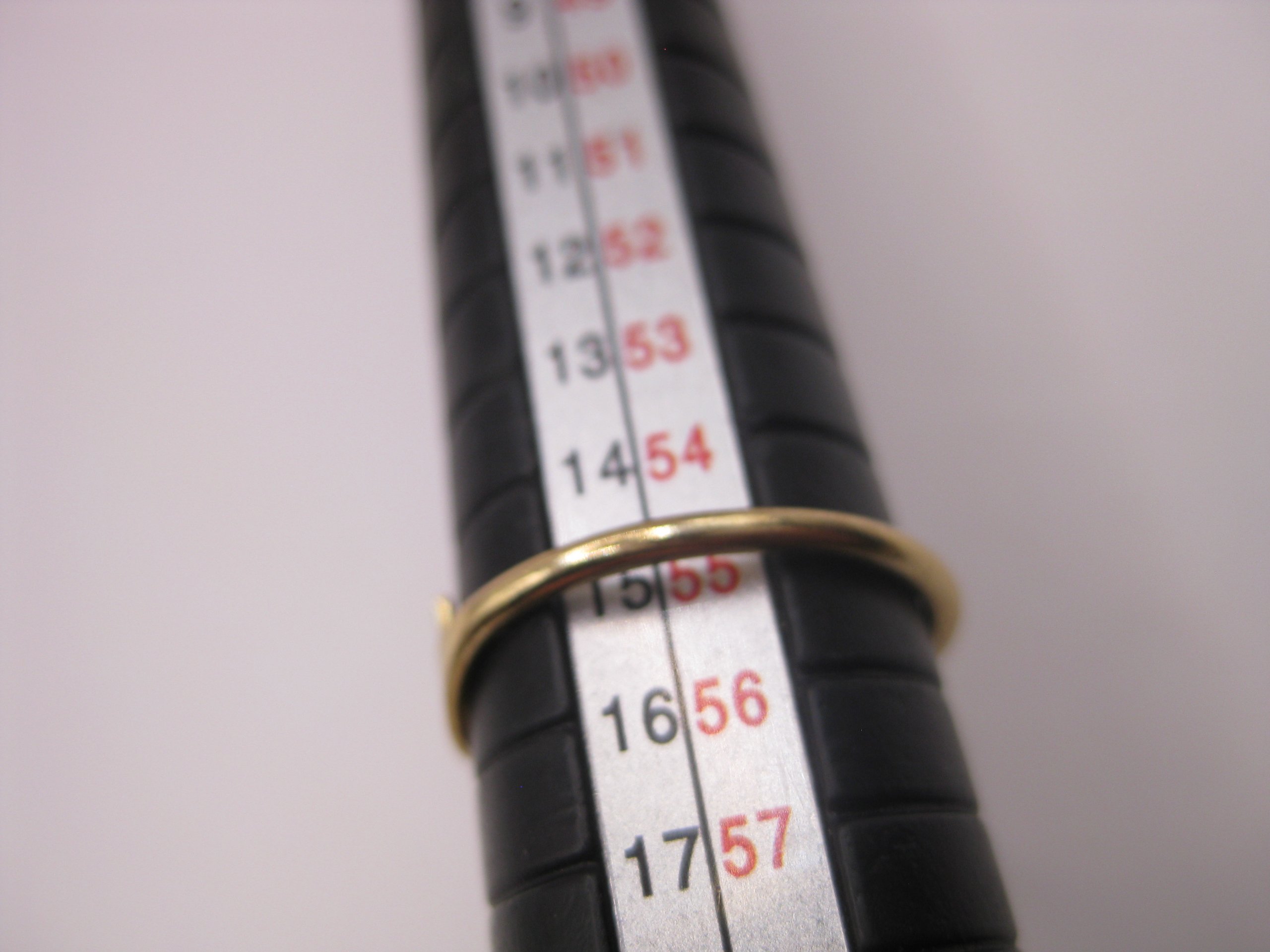 Gold-Coloured Metal Adjustable Ring Unisex image 8
