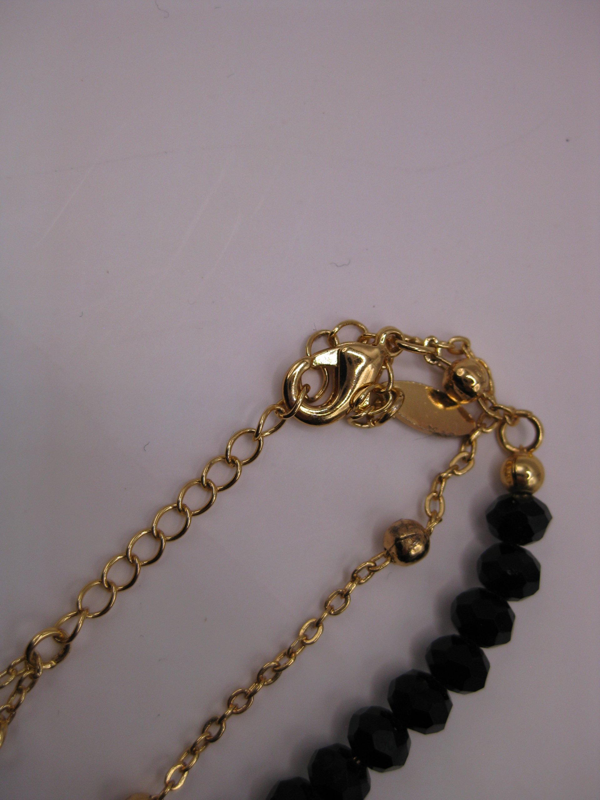 Vintage Gold-tone Colourful Crystal Heart Charm Bracelet image 7