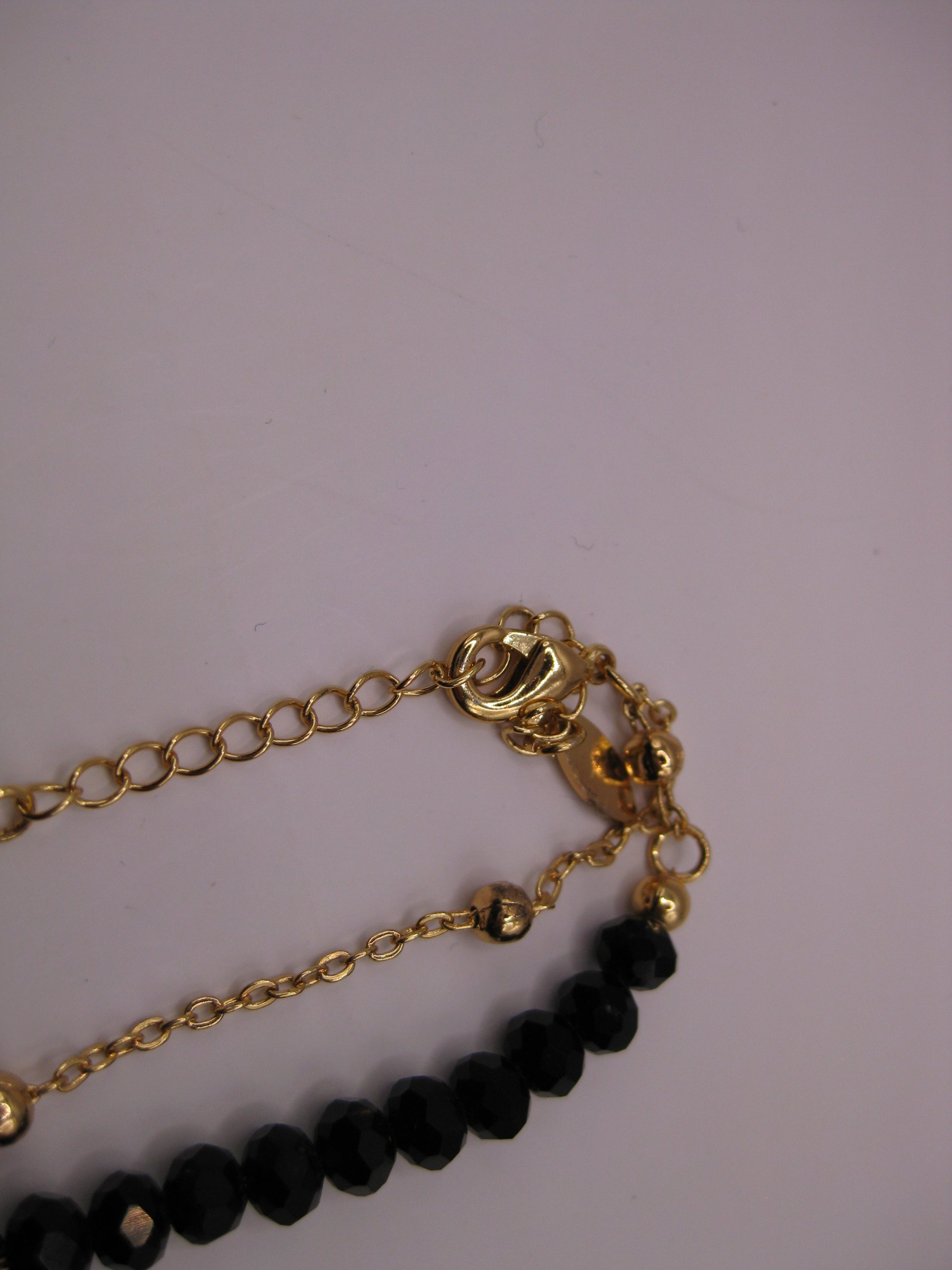 Vintage Gold-tone Colourful Crystal Heart Charm Bracelet image 8