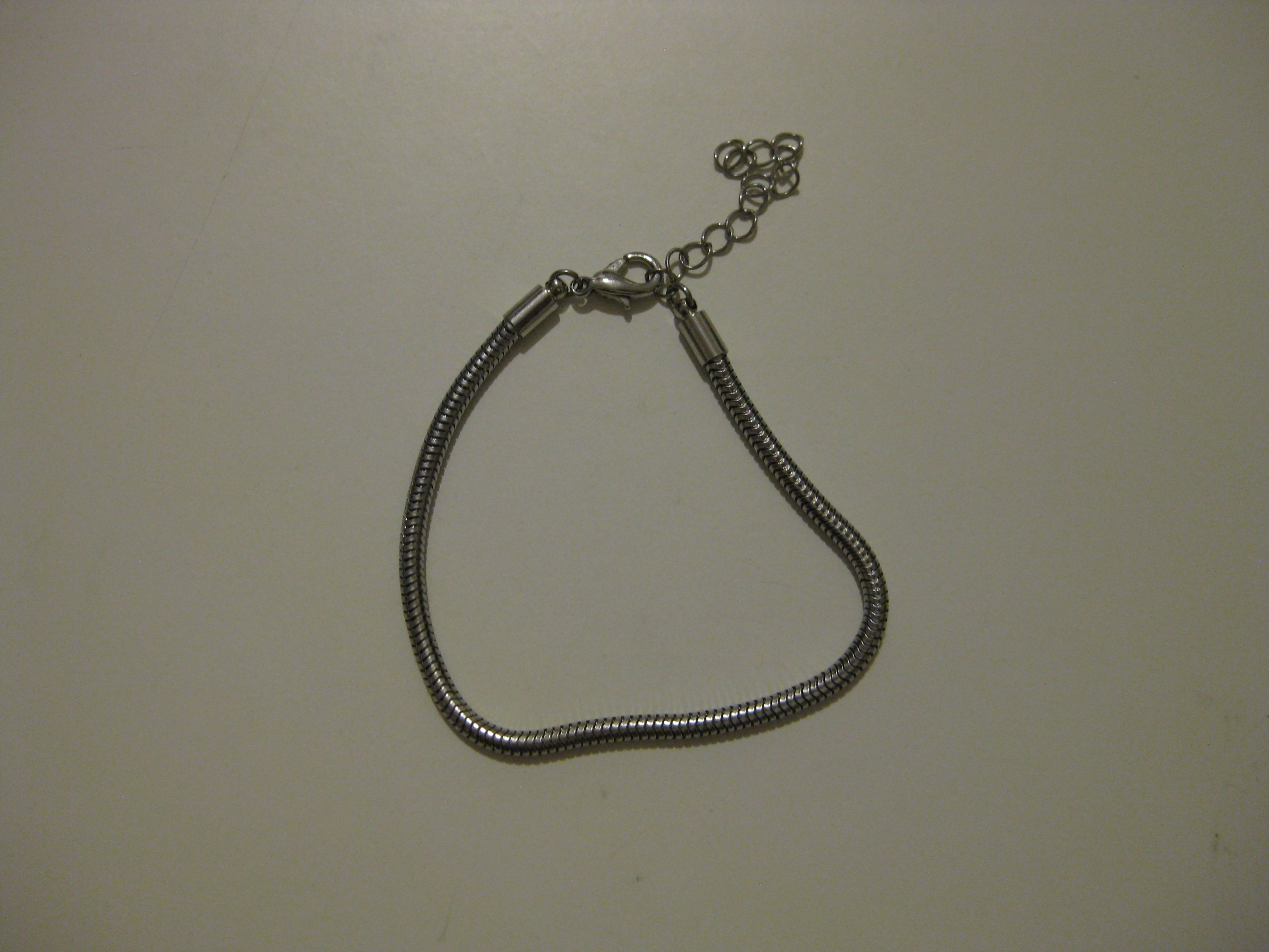 Silver Tone Adjustable Snake Chain Bracelet Women image 2