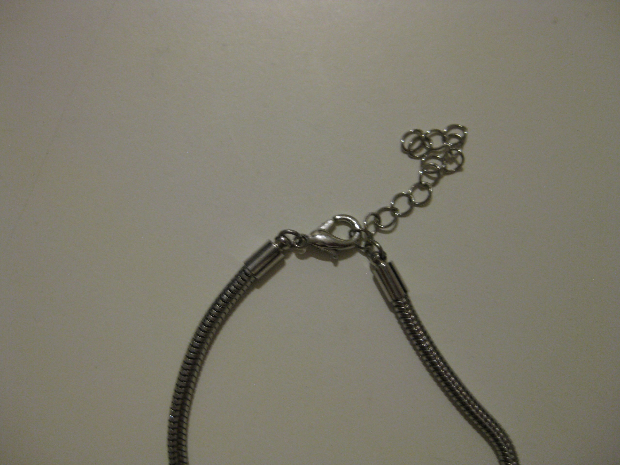 Silver Tone Adjustable Snake Chain Bracelet Women image 5