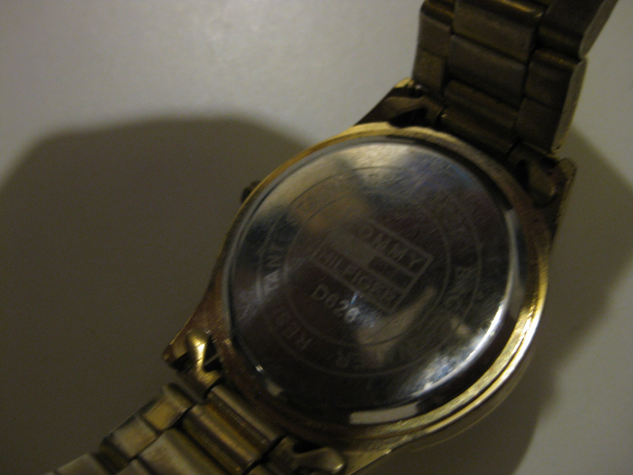 Tommy Hilfiger Gold Tone Women's Crystal Butterfly Wristwatch image 6