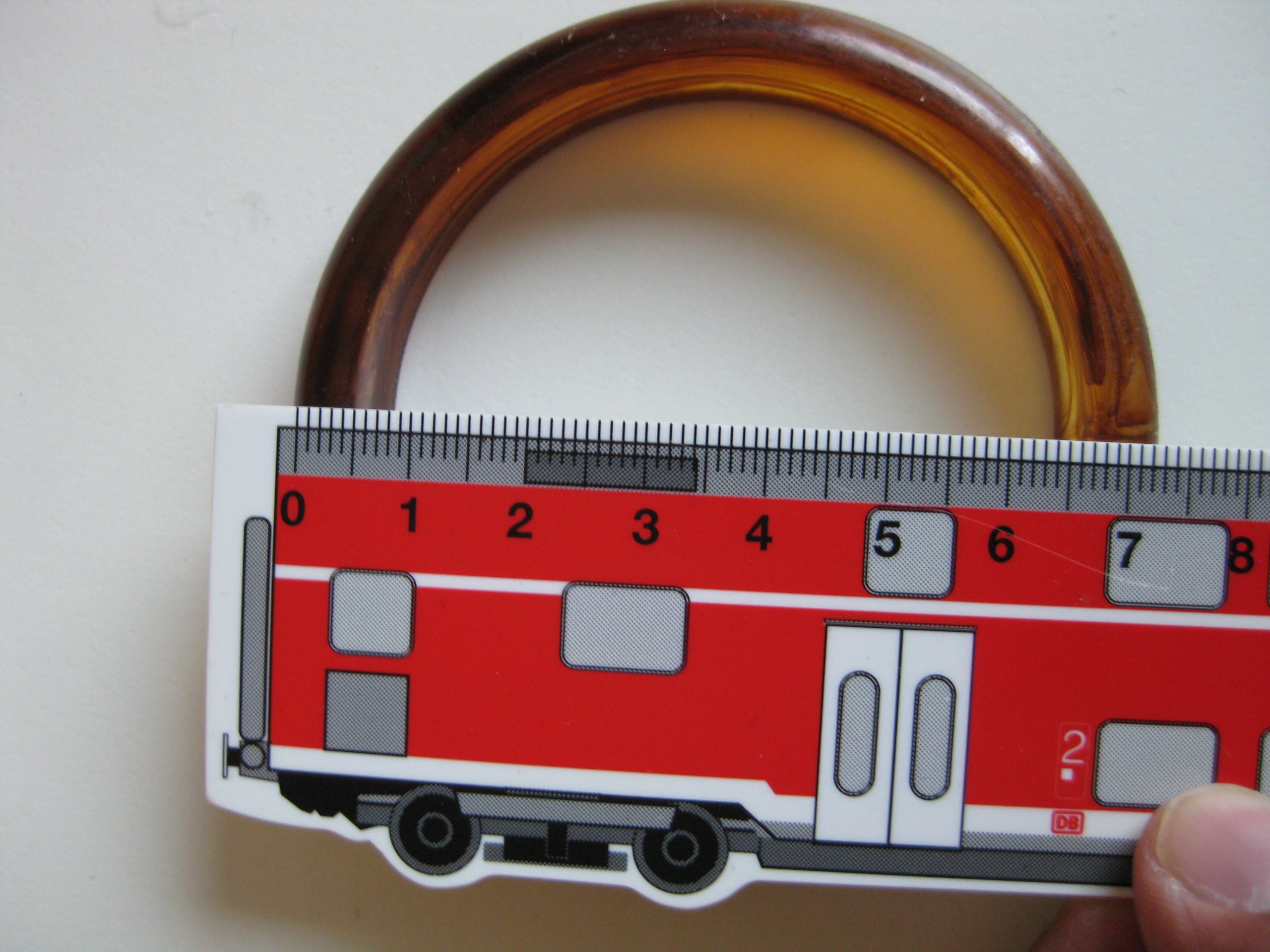Vintage Brown Resin Bangle Bracelet image 9