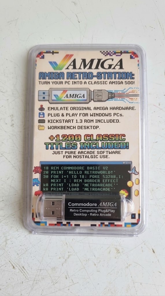 Dispositivo Retro Computing dedicato al mitico Commodore Amiga.
