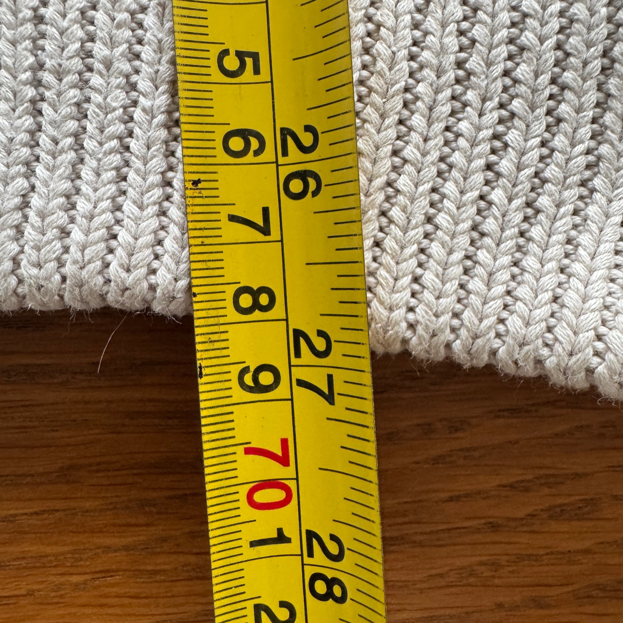 Timberland Men's XXL Beige Heavyweight Cotton Knit Button Neck Jumper Pullover image 7