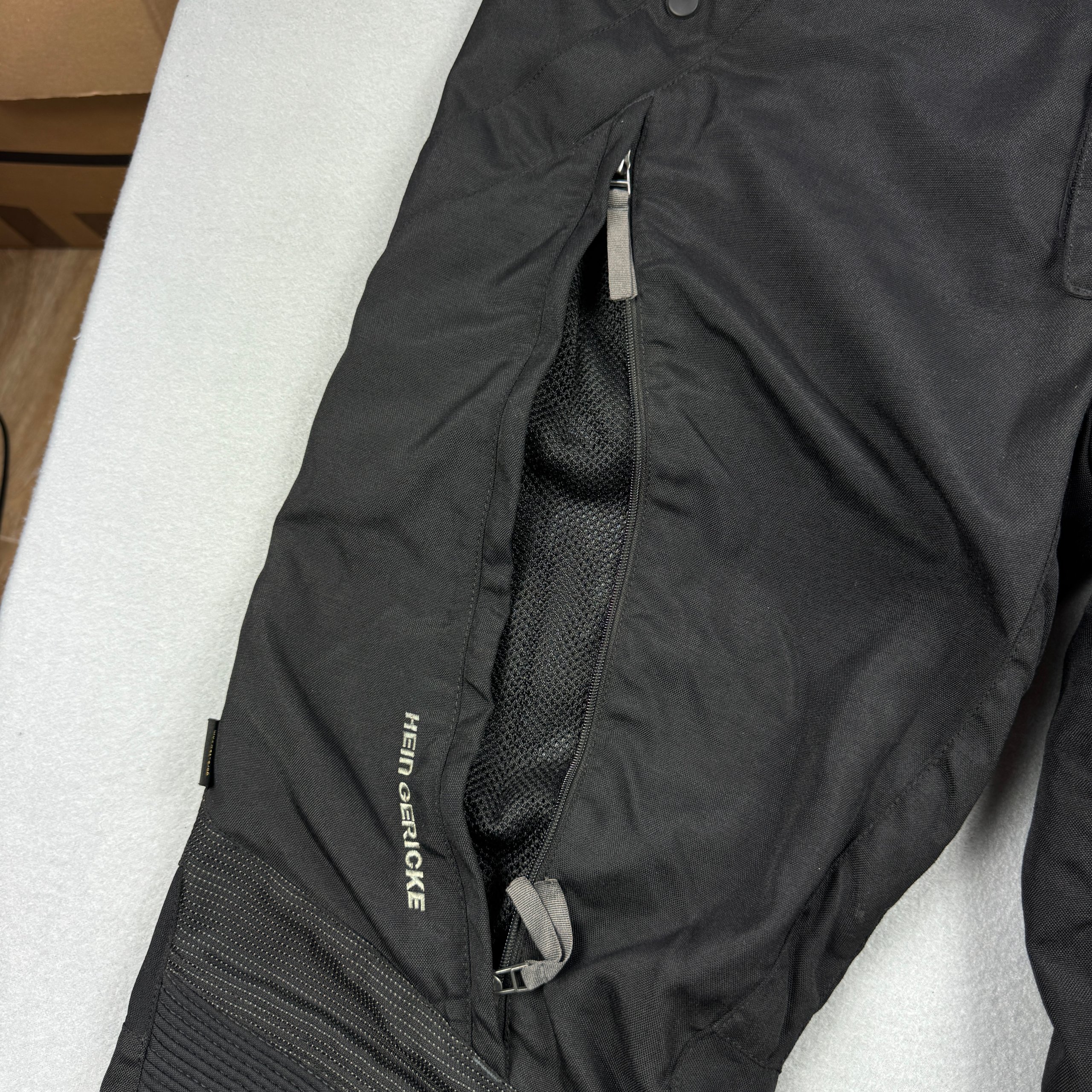 Men`s Hein Gericke Black Gore-Tex Cordura Waterproof Motorcycle Biker Pants Like a new Size 56 / XXL image 8