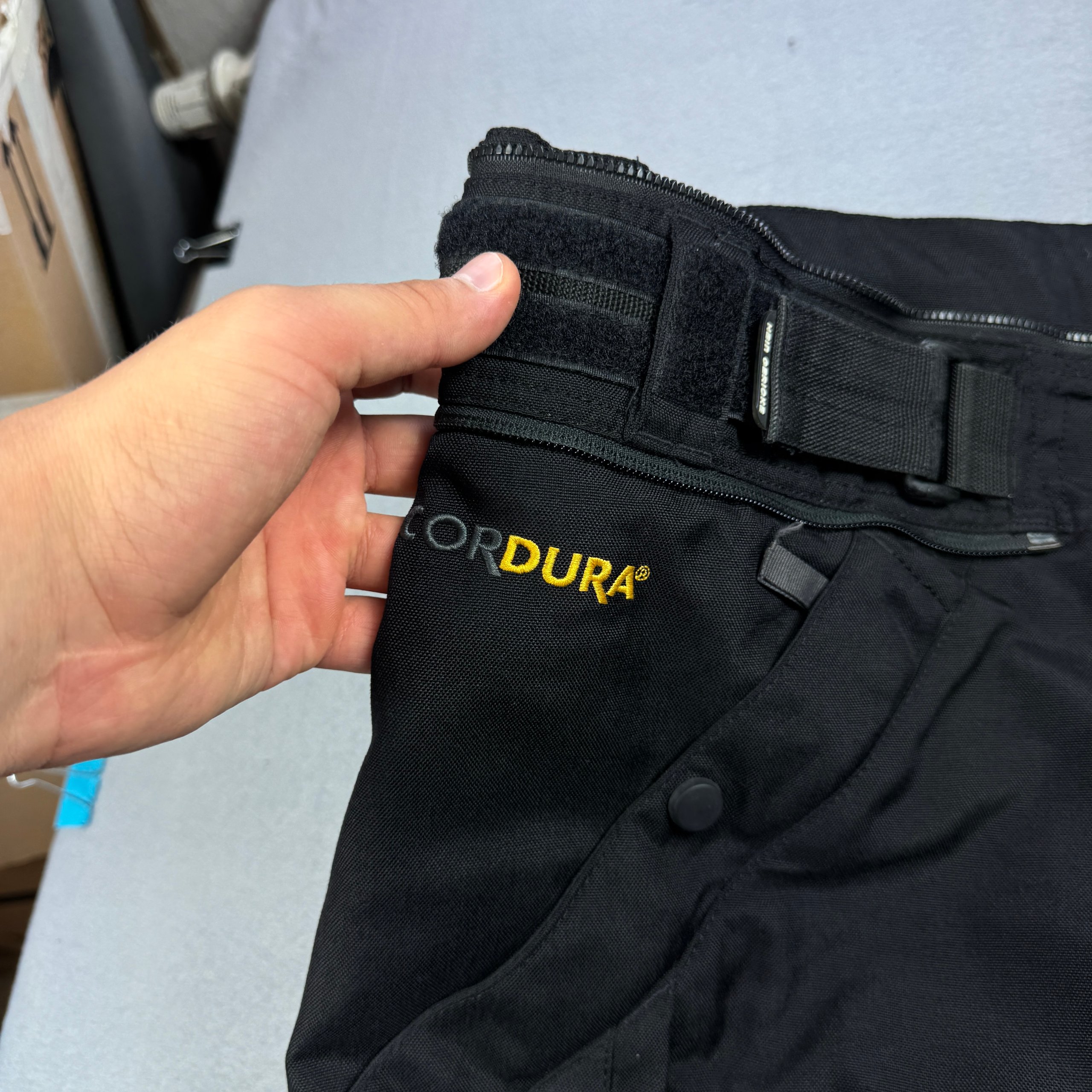 Men`s Hein Gericke Black Gore-Tex Cordura Waterproof Motorcycle Biker Pants Like a new Size 56 / XXL image 9