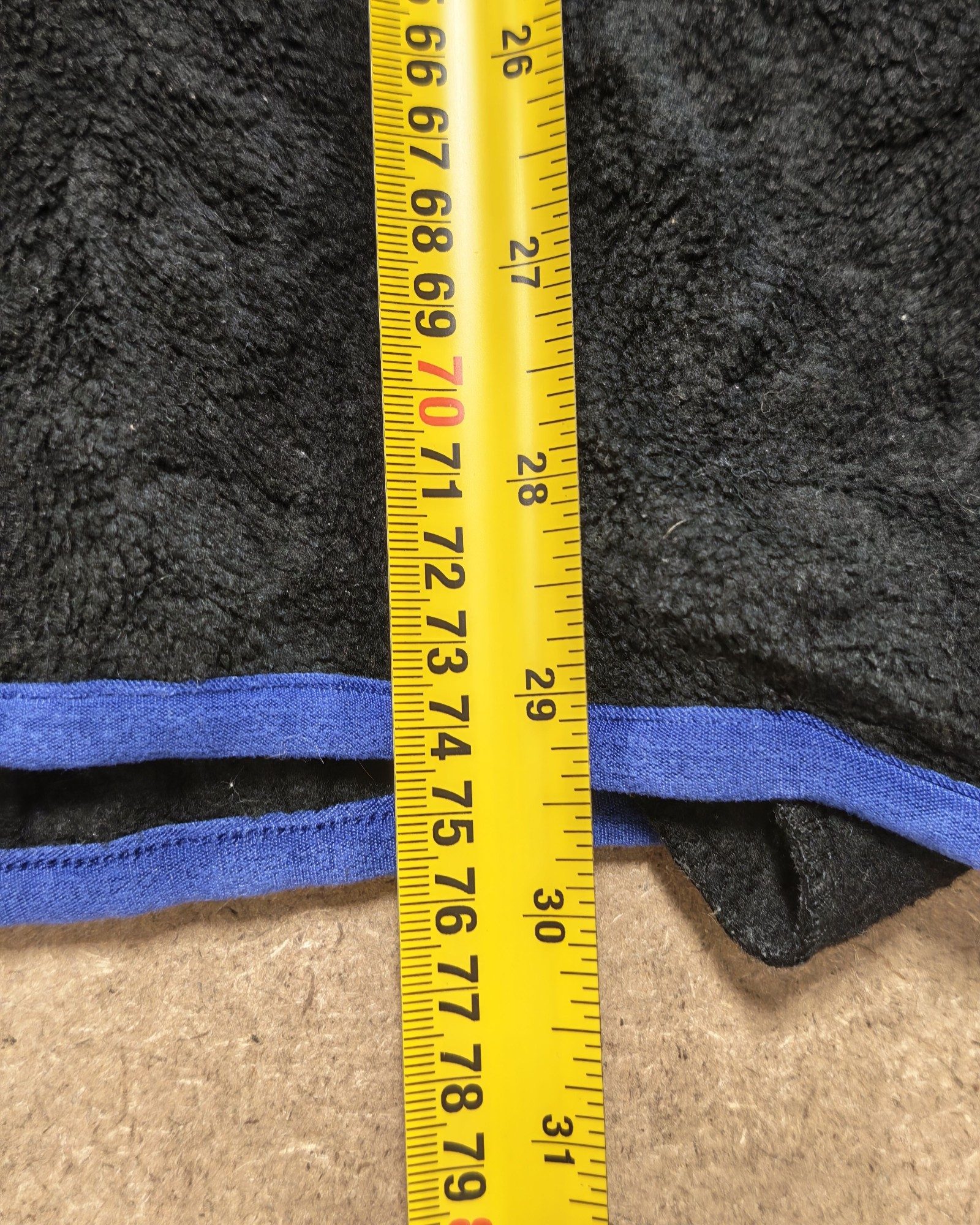 Vintage 90s Nautica Black & Blue Fleece Half-Zip Pullover Large Sailing Gorpcore Y2K image 5