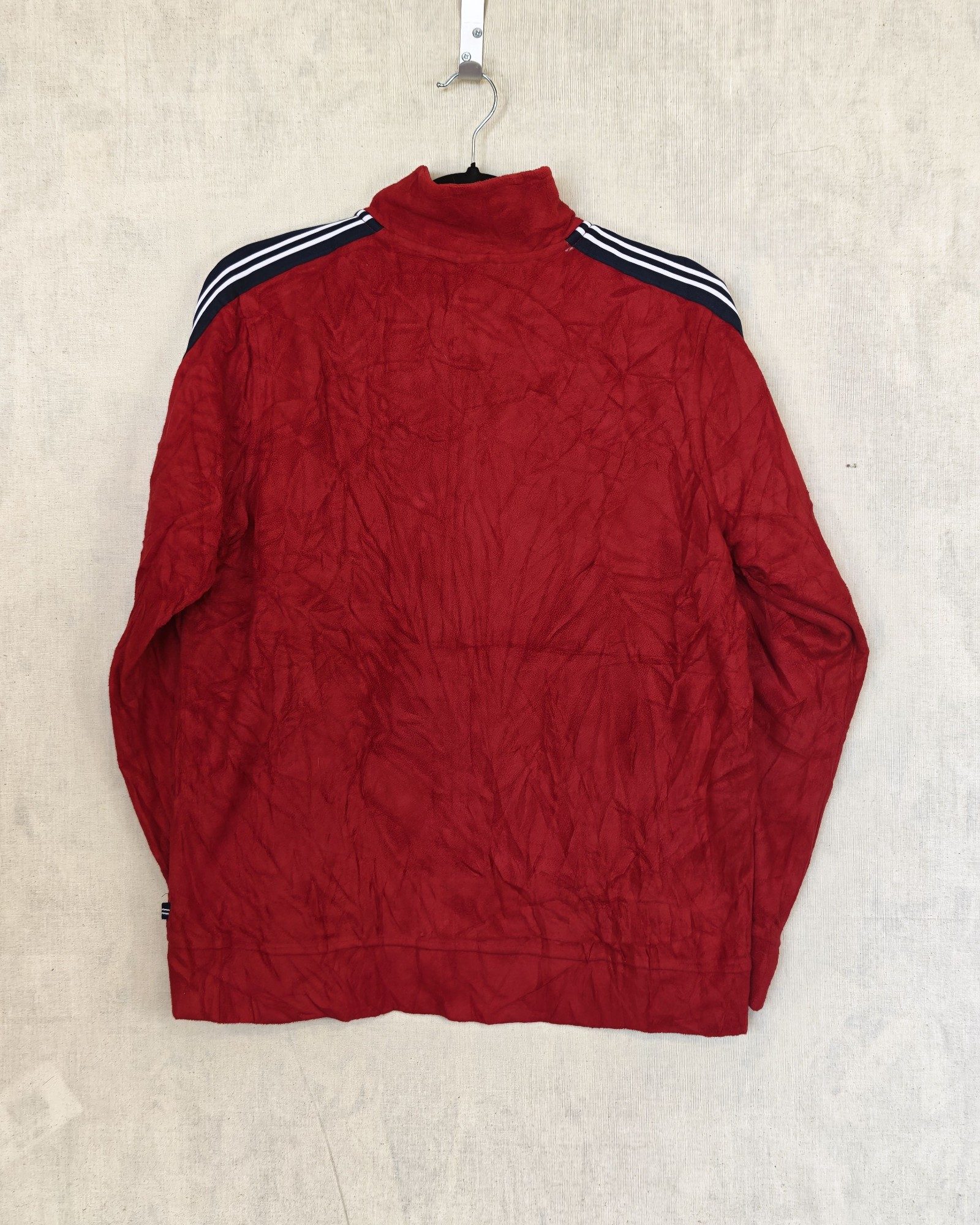 Nautica Red & Navy Zip-Up Unisex Track Jacket XL 18/20 Sailing Gorpcore Streetwear image 2
