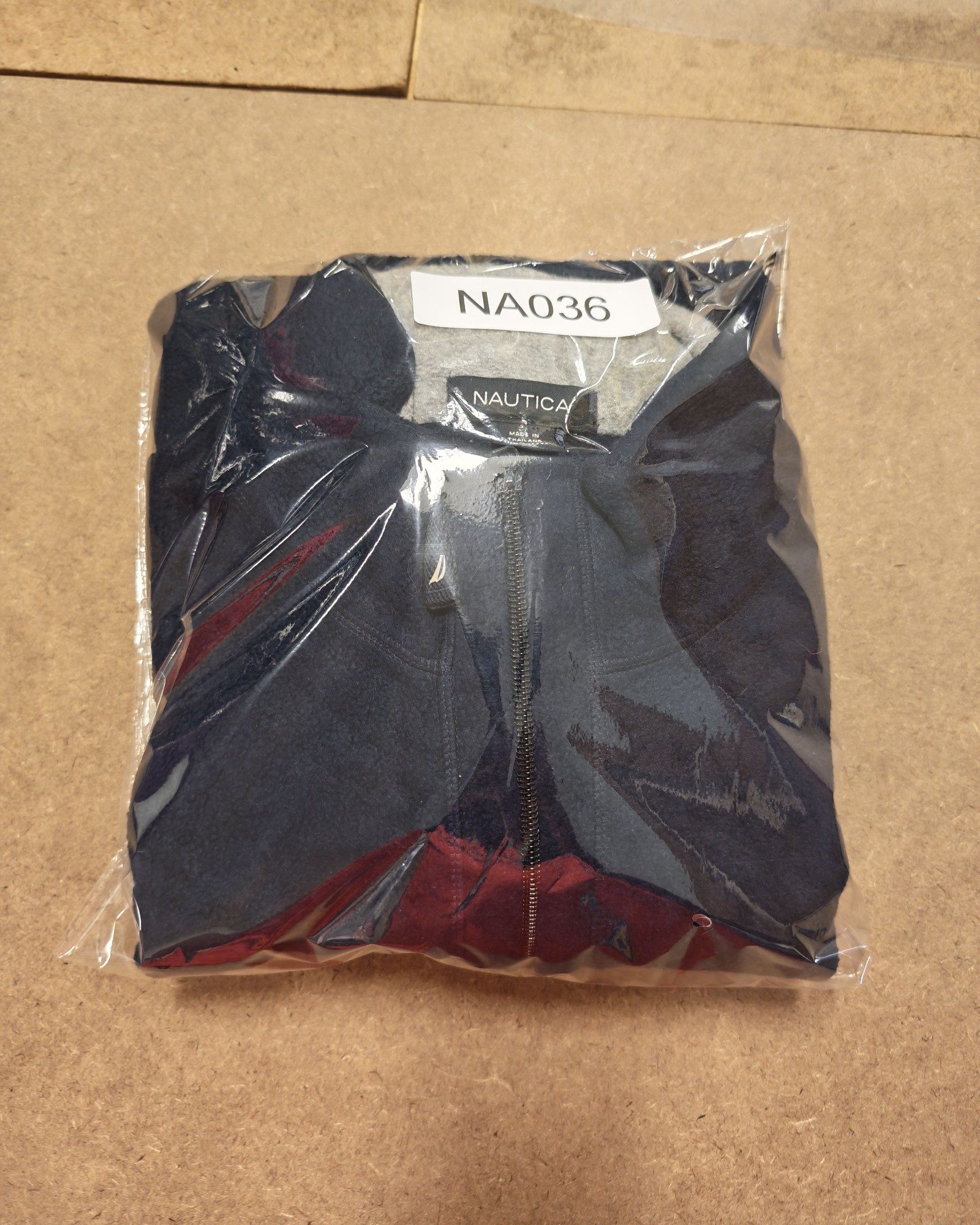 Nautica Navy Blue Fleece Half-Zip Pullover XL 100% Polyester Sailing Gorpcore Streetwear image 10