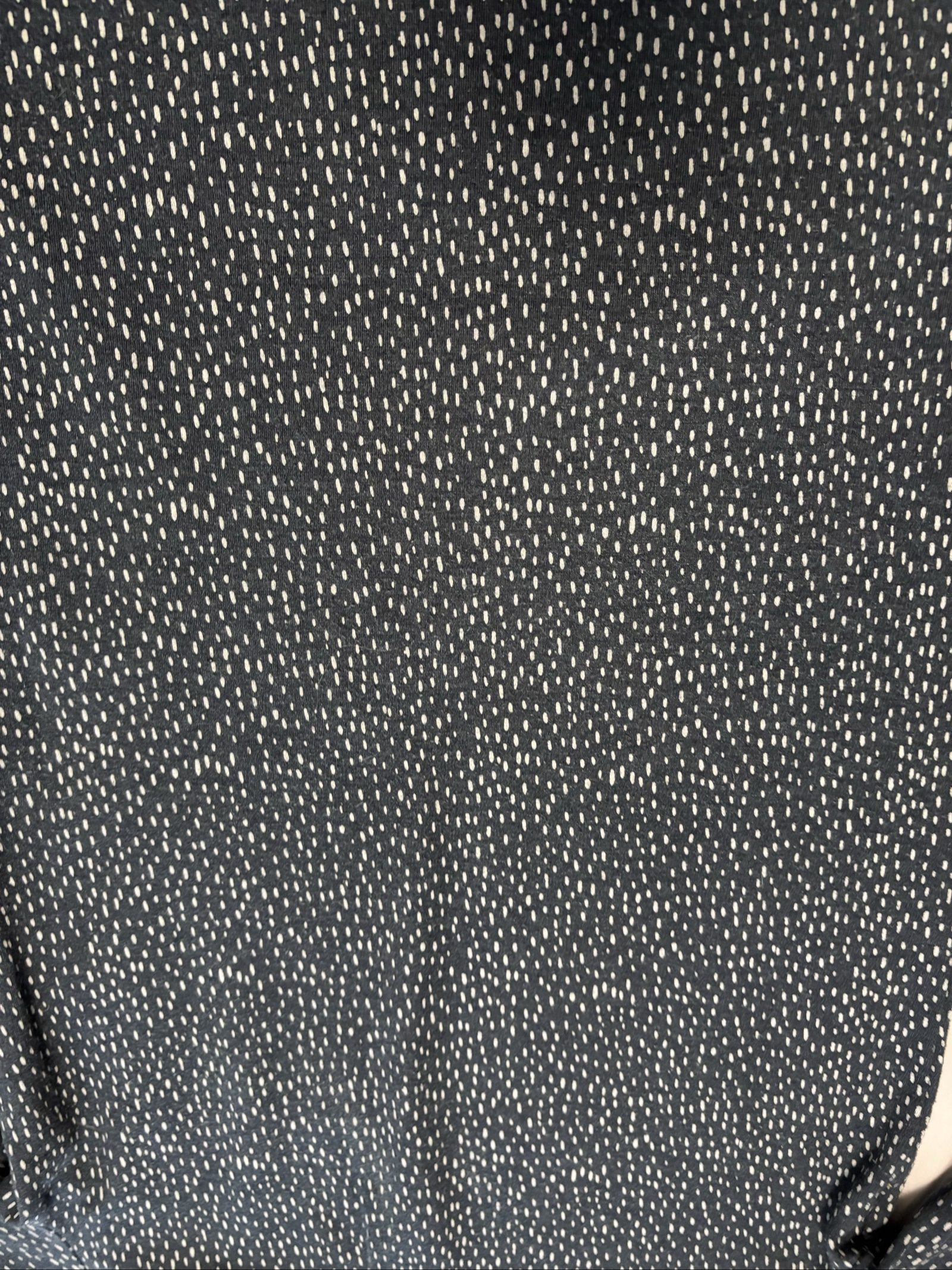 Navy & White Polka Dot Vintage Style Women's Dress Small image 2