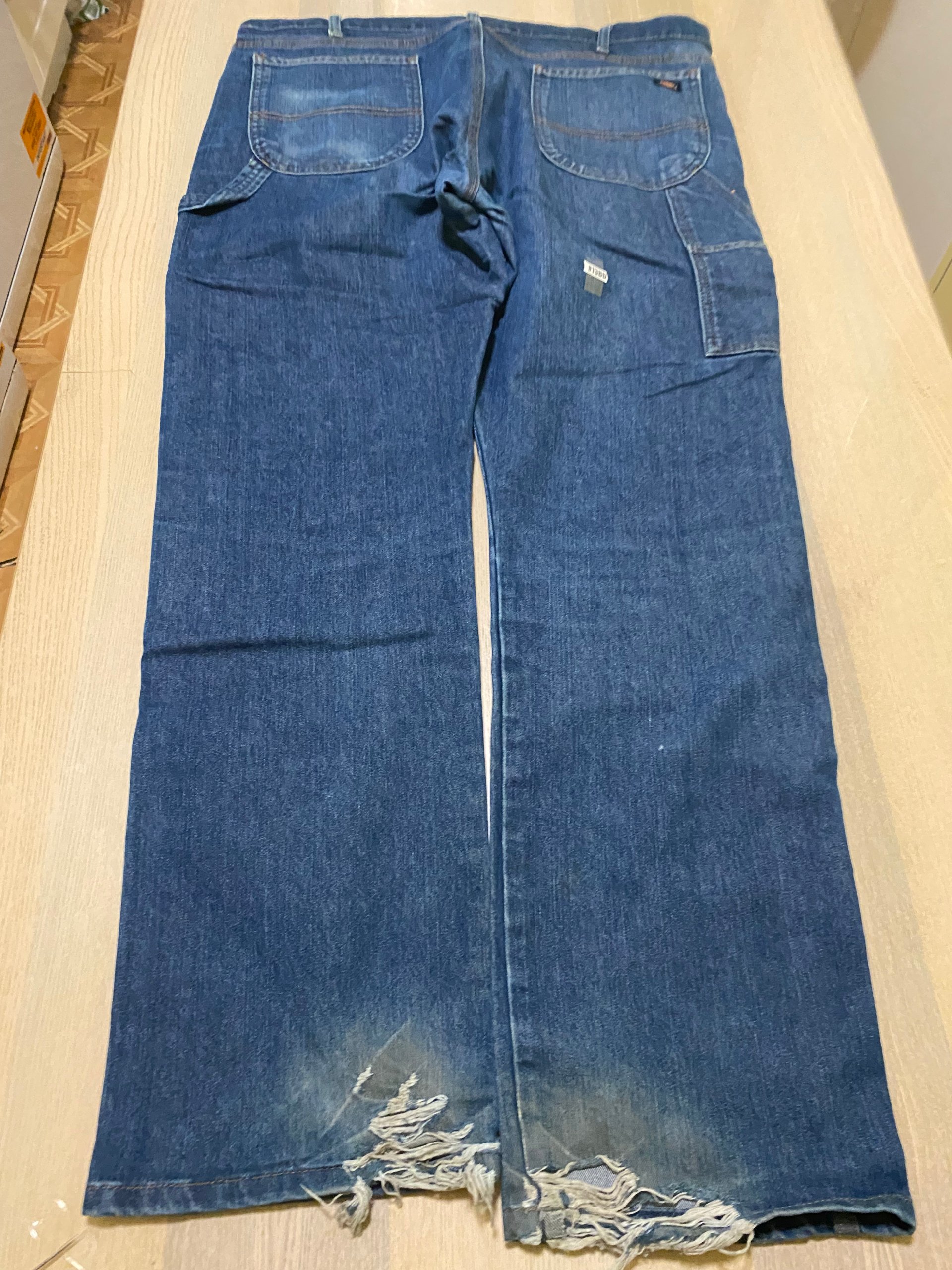 Dickies Baggy Jeans W36 L34 Blue Loose Fit Skate Y2K Vintage #13BD