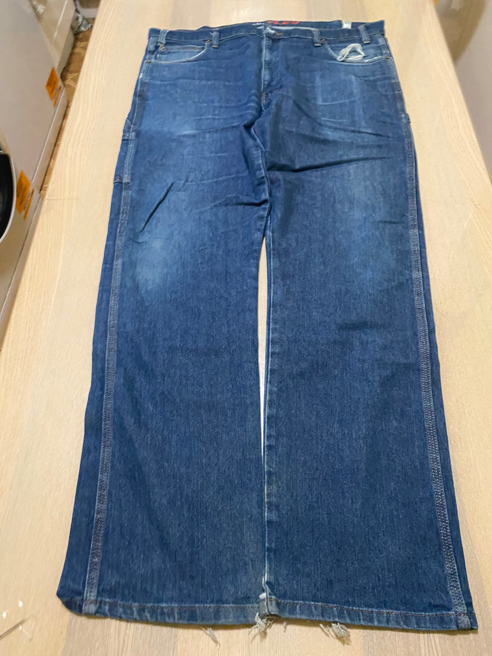 Dickies Baggy Jeans W36 L34 Blue Loose Fit Skate Y2K Vintage #13BD image 3