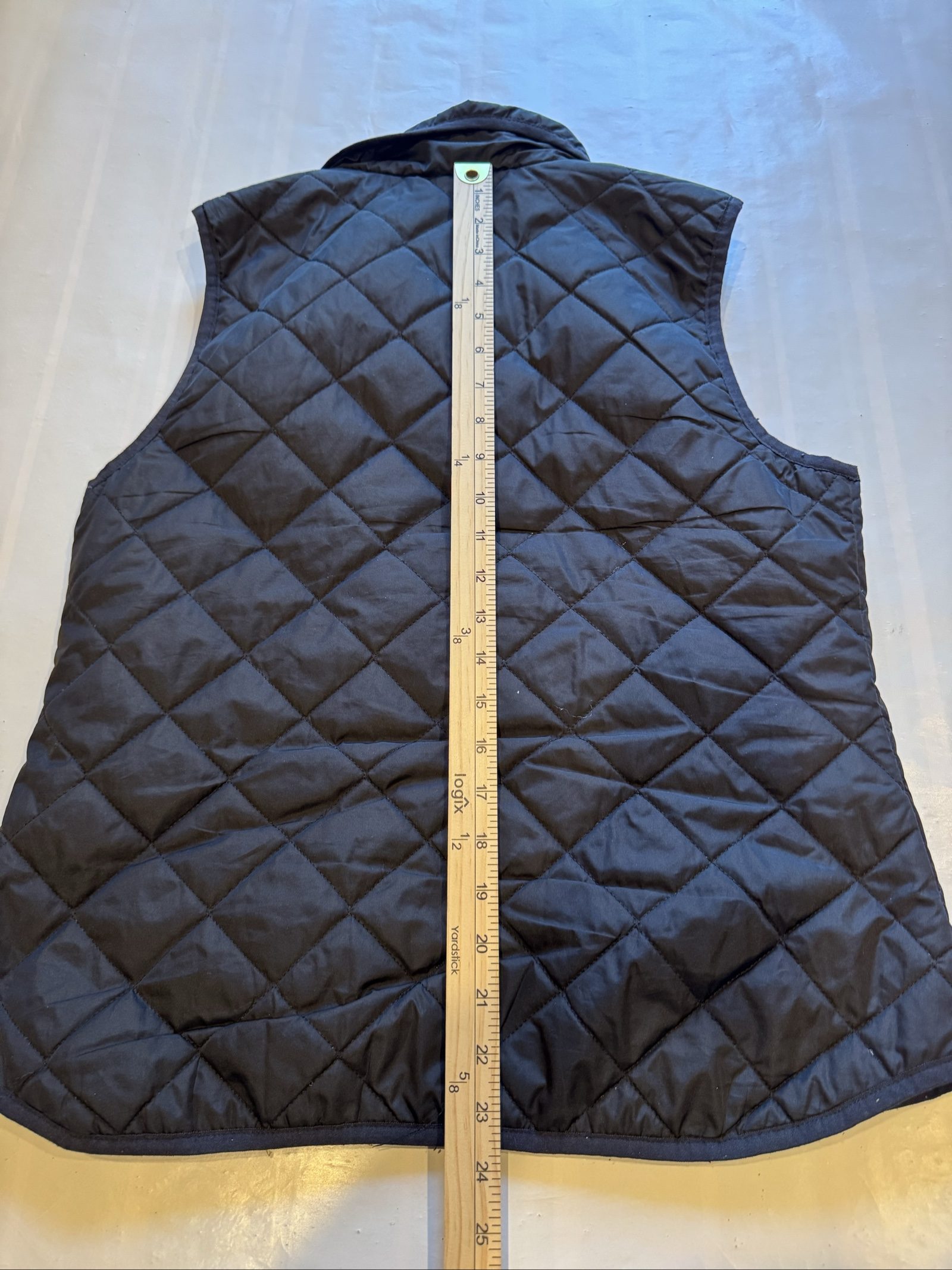 Women’s Old Navy Quilted Full Zip Vest – Black – Medium image 5