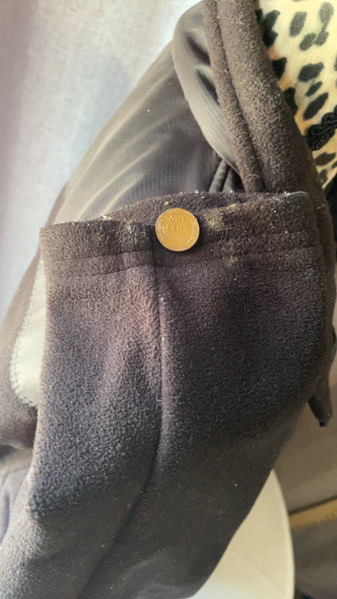 Champion Black Fleece Jacket 2XL Full Zip Pockets image 5