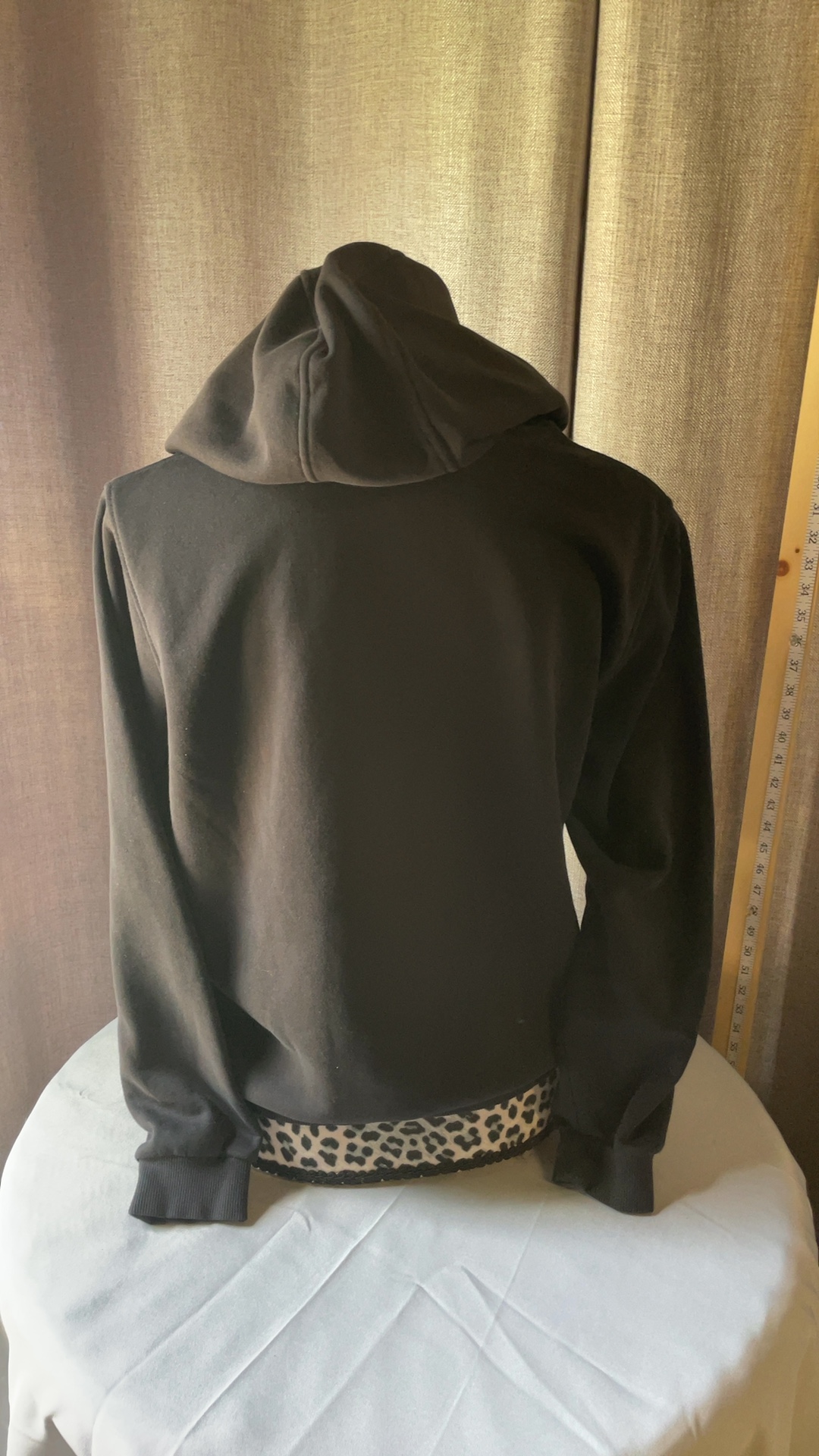 Nike Black Hoodie Youth-XL Cotton Polyester Blend image 8
