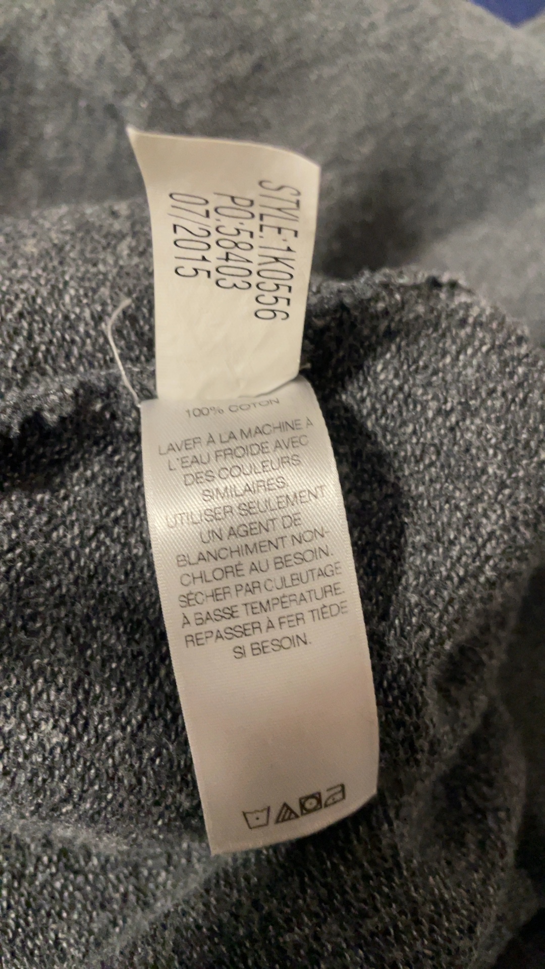 Vineyard Vines Size Large Gray & Blue Quarter-Zip image 8