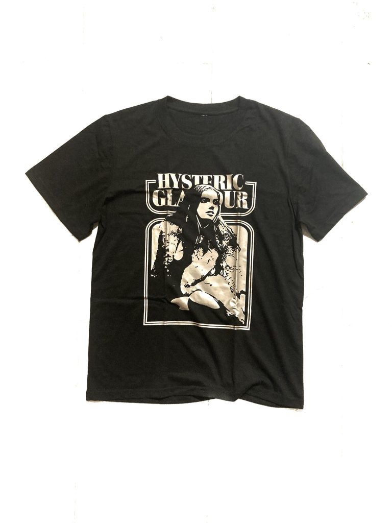 Hysteric Glamour Black Graphic T-Shirt Small