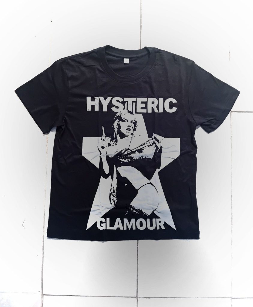 Hysteric Glamour Black Graphic T-Shirt Small