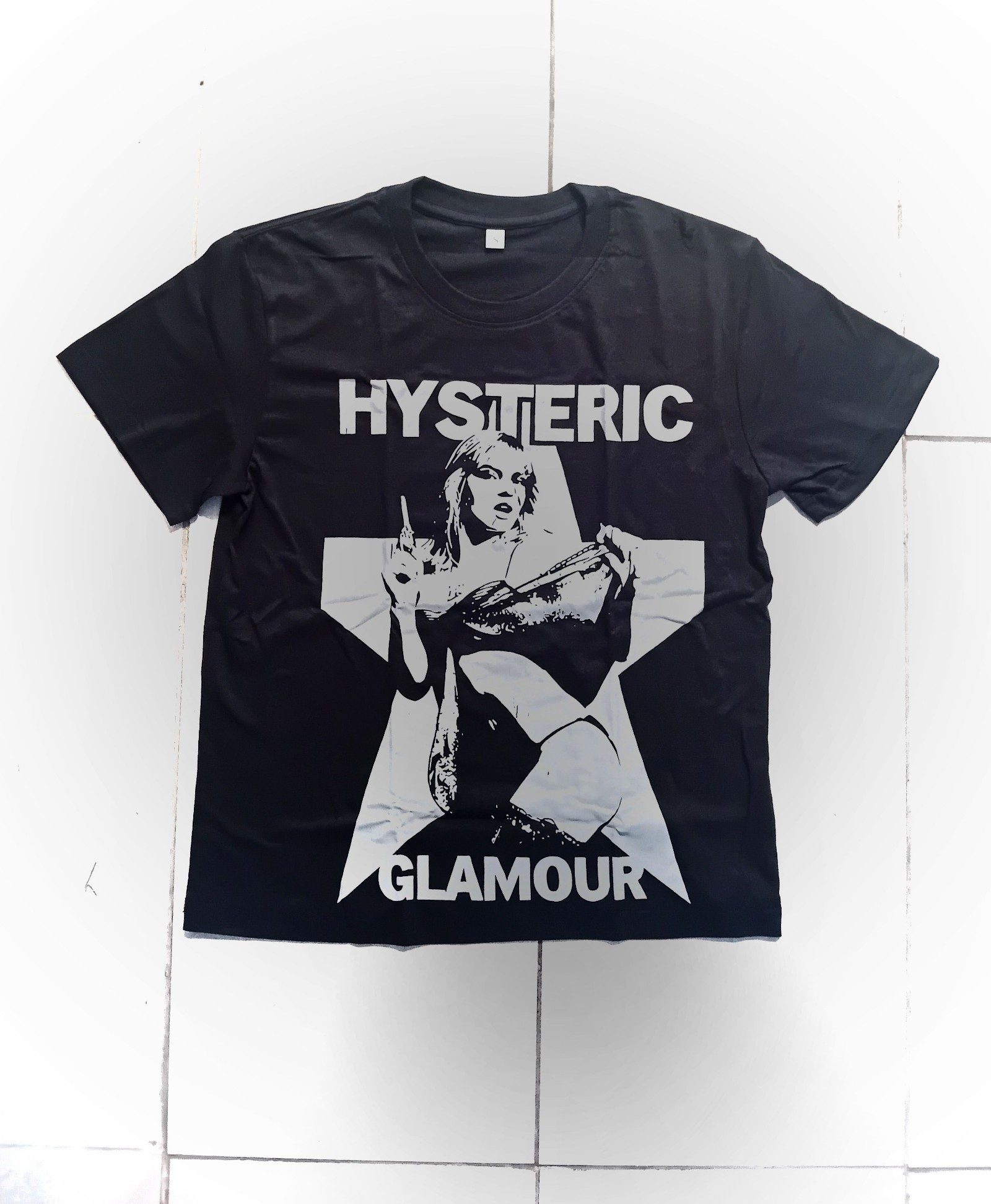 Hysteric Glamour Black Graphic T-Shirt Small