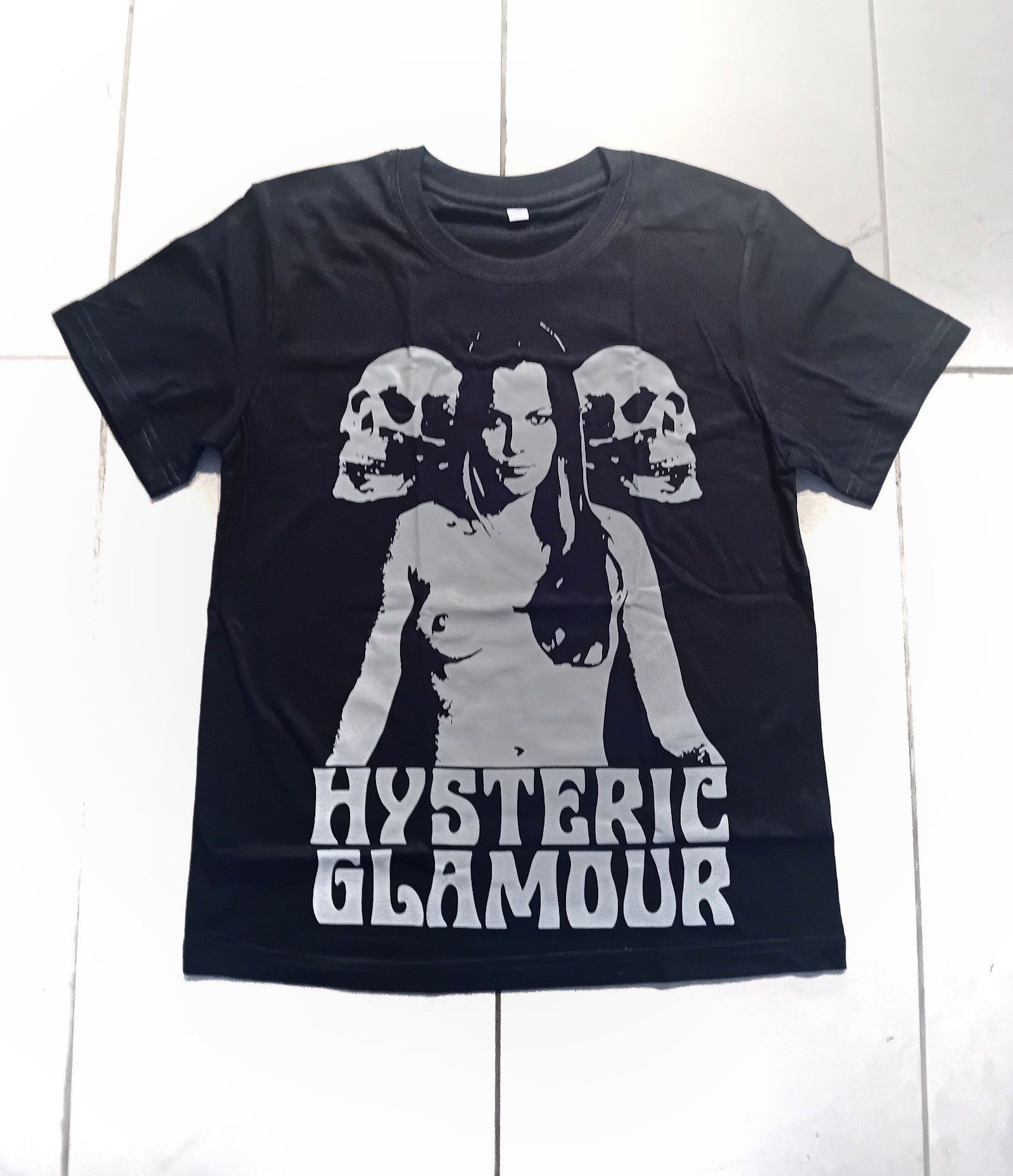 Hysteric Glamour Black Graphic T-Shirt Small