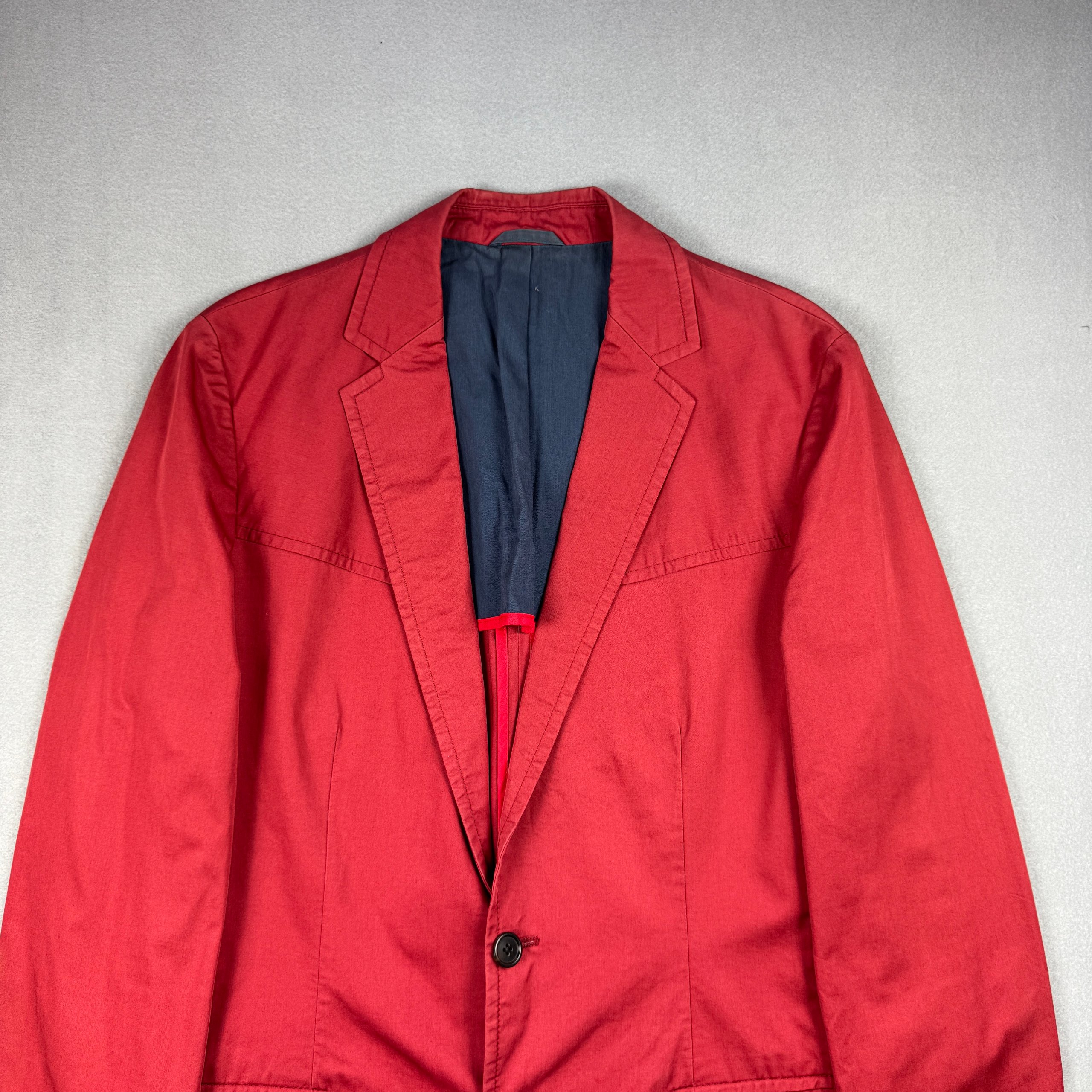 Hugo Red Akten-we Men's Slim Fit Cotton Blazer Size M / 48 image 4