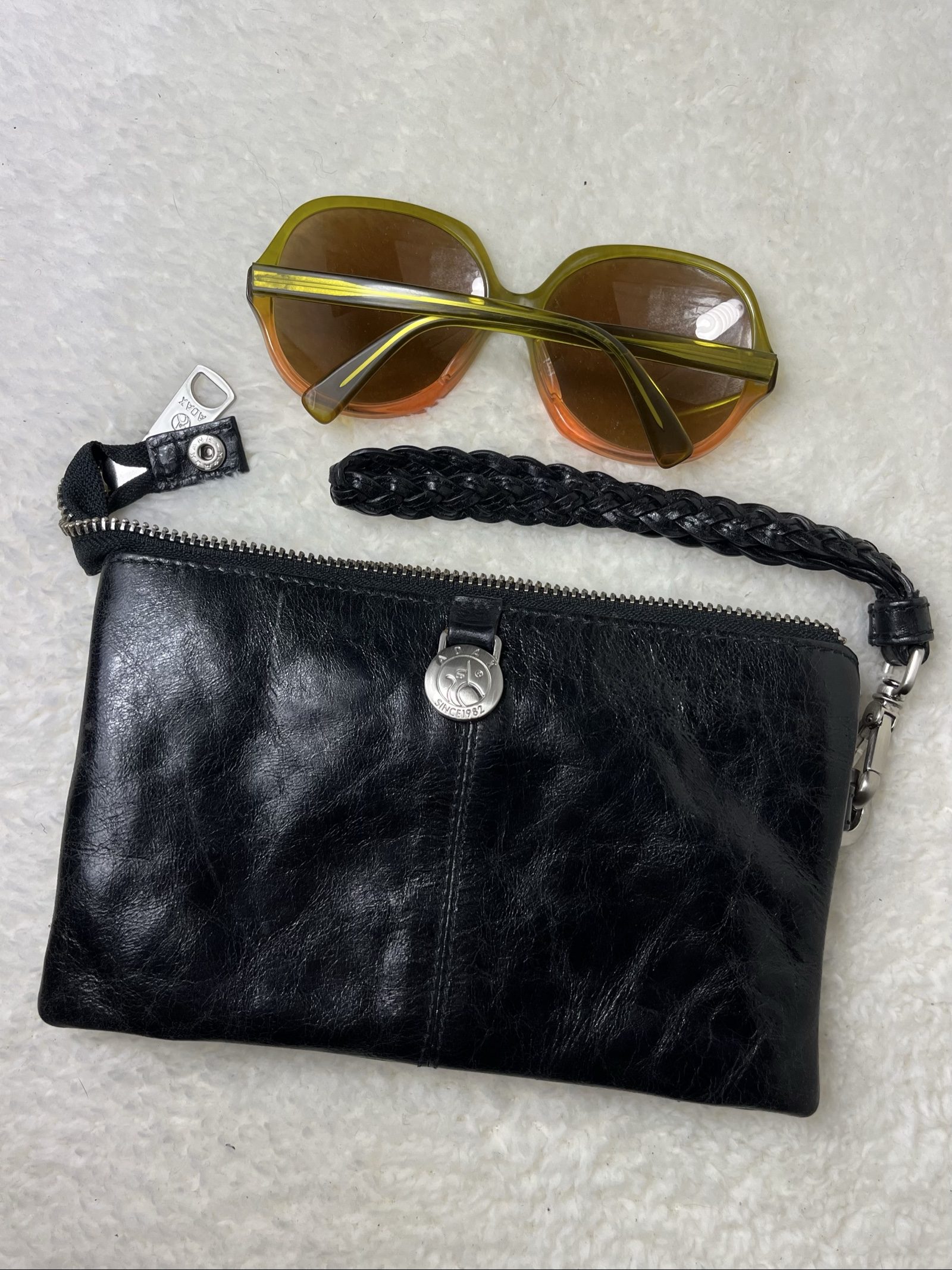 ADAX Copenhagen soft leather wallet Echtleder Geldbörse covertible Clutch scandi