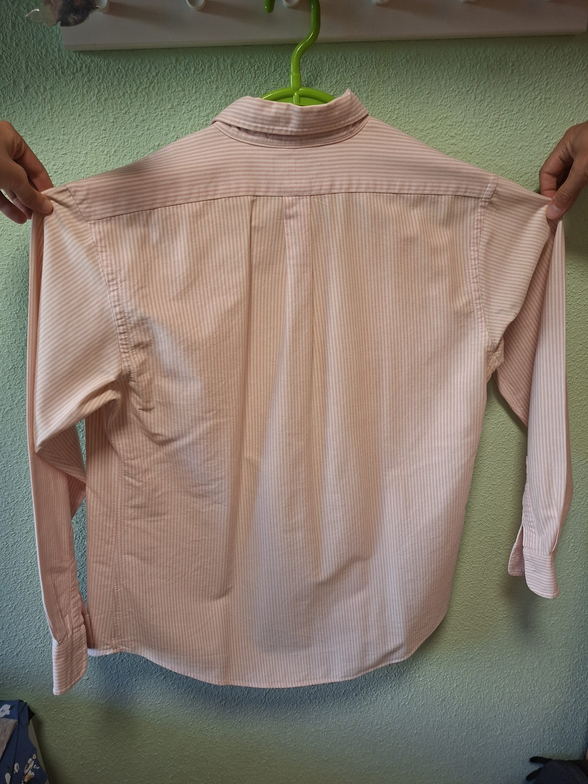 Camisa Ralph Lauren de rayas rosa y blanco - Talla 18 image 2