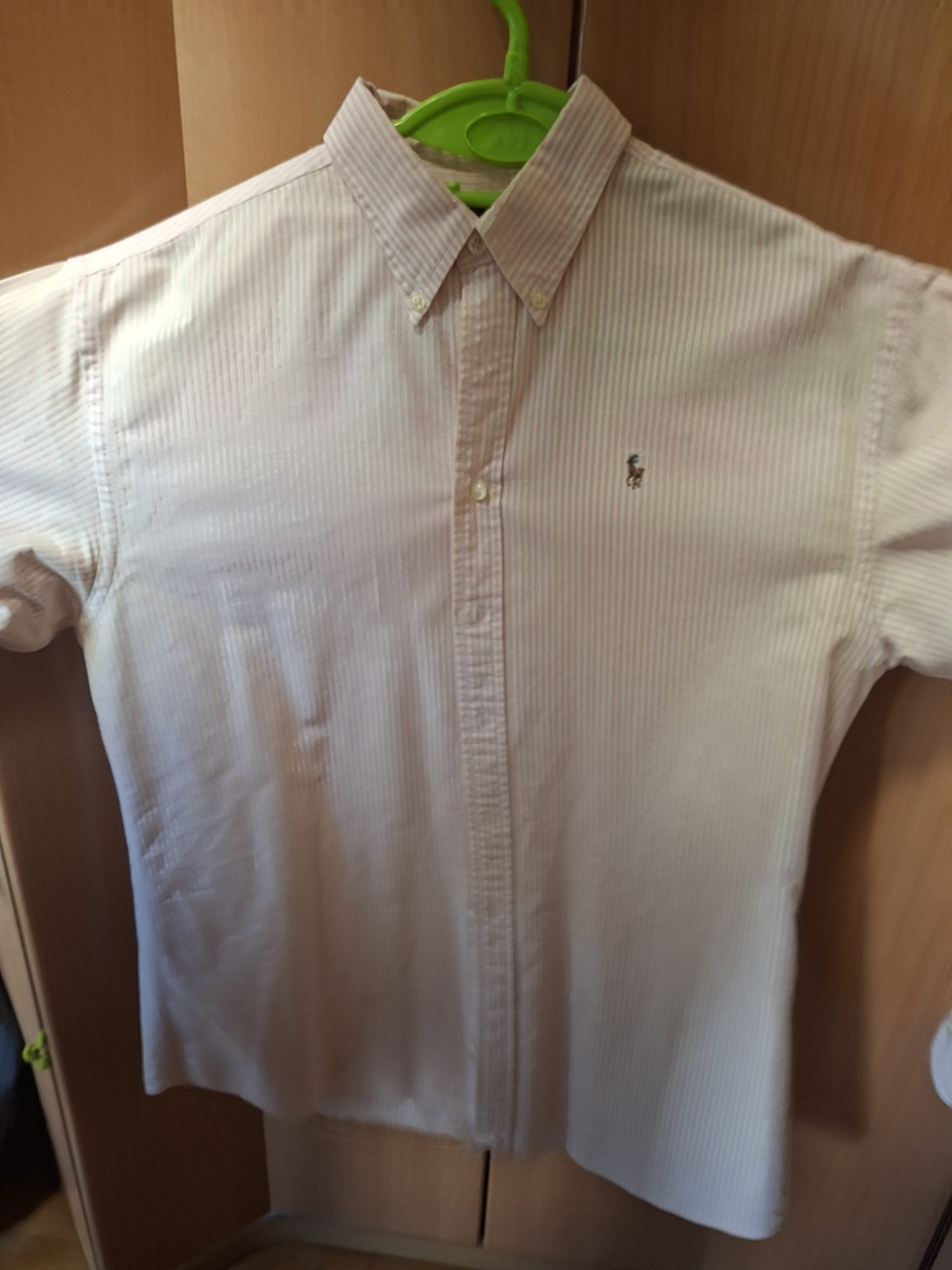 Camisa Ralph Lauren de rayas rosa y blanco - Talla 18 image 5
