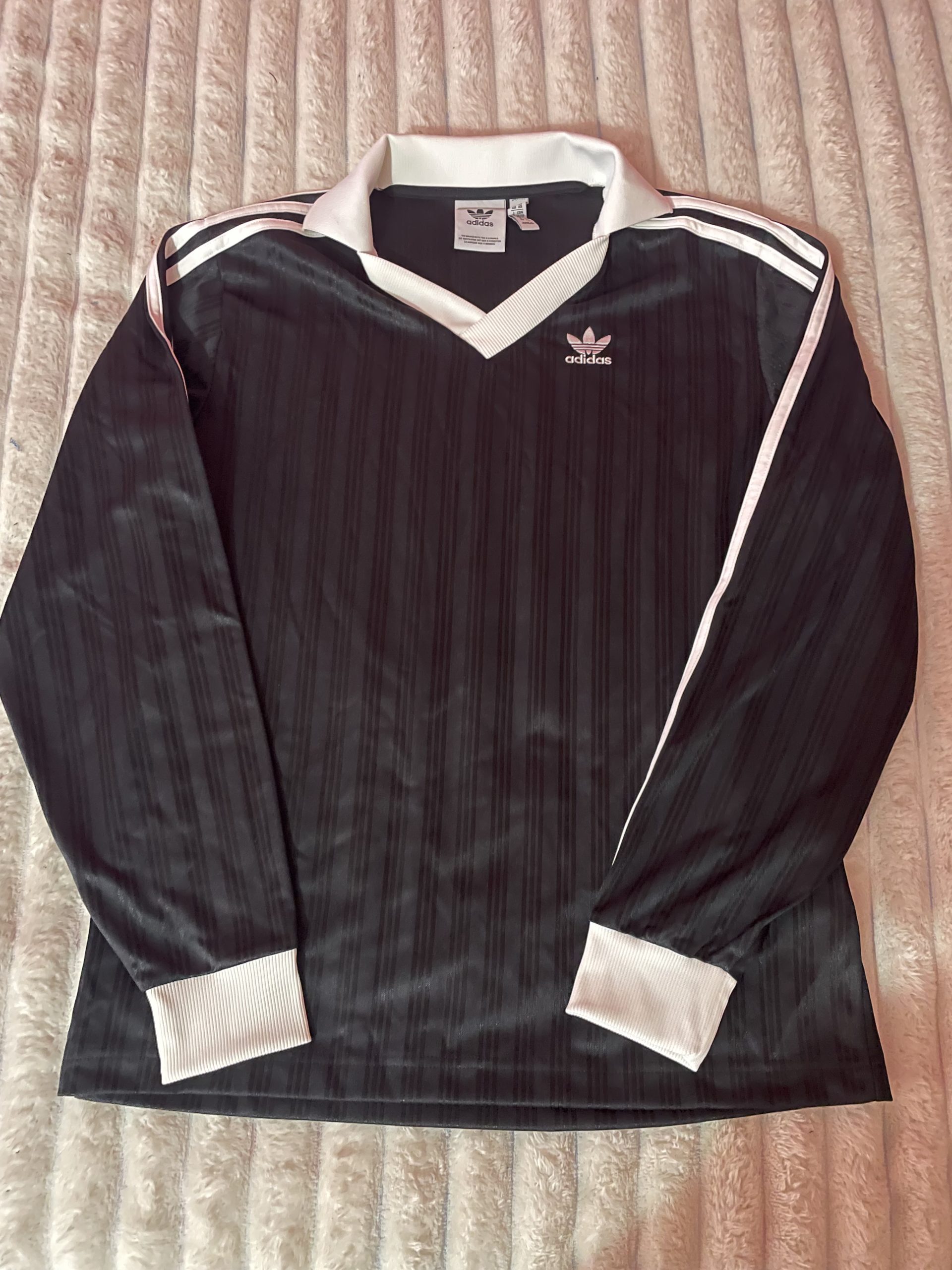 Camiseta Adidas Originals Manga Larga Talla S - Negro
