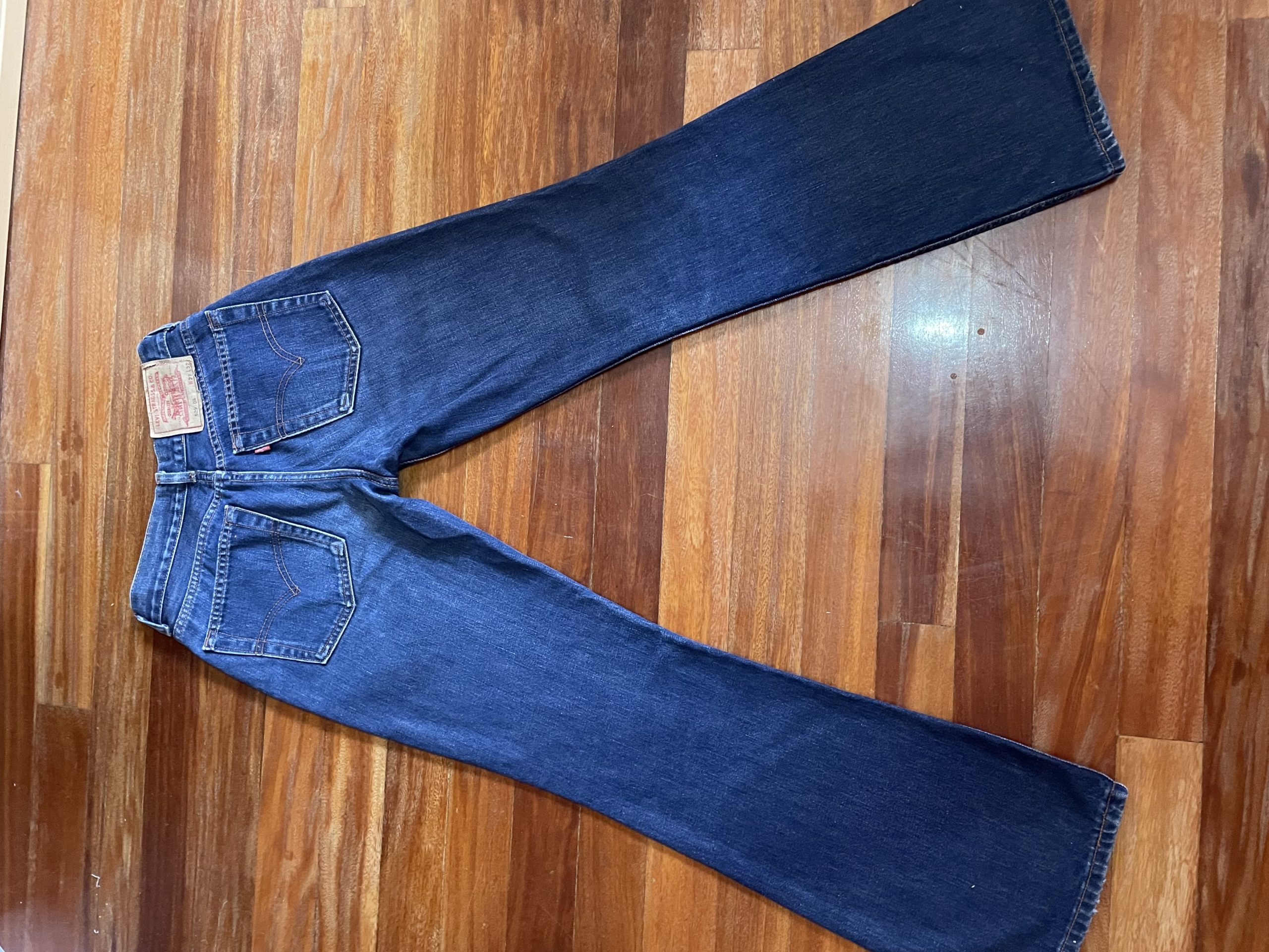 Vaqueros Levi's 529 Bootcut Tiro Bajo W29 L32 - Azul image 2