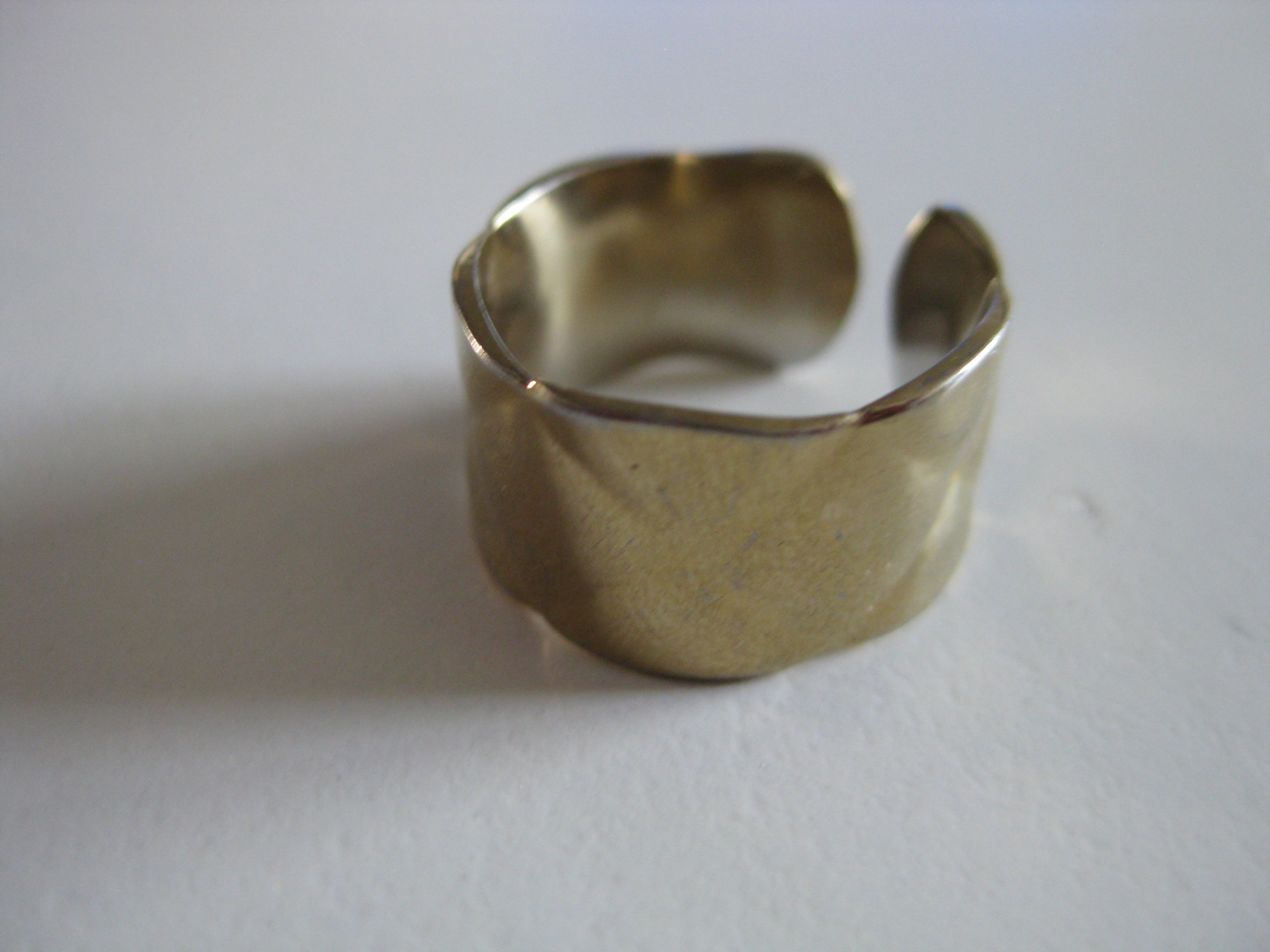 Silver Wide Open Adjustable Ring 10 cm Diameter Jewel-Ja-4