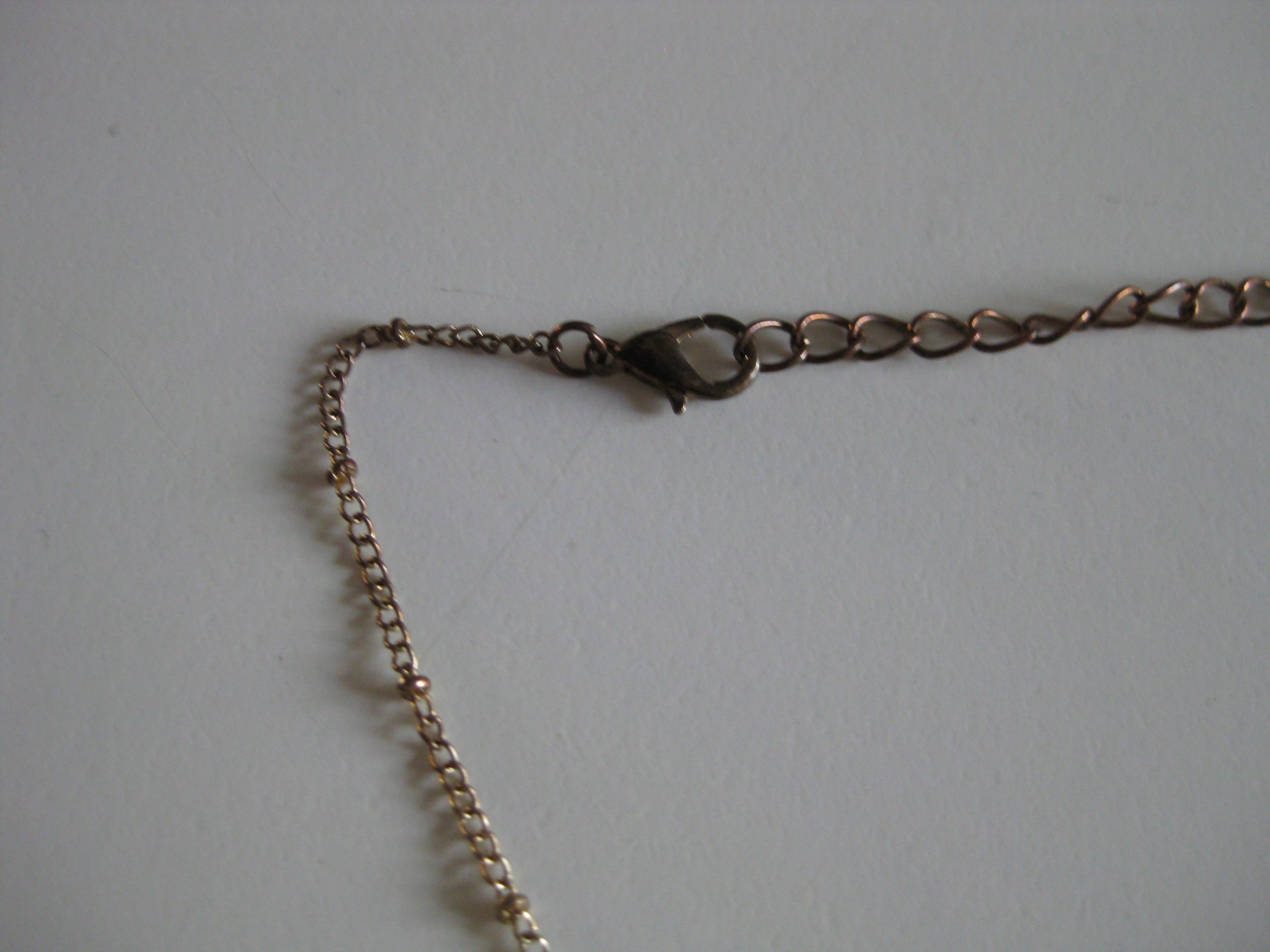 Gold Tone Shell Charm Chain Necklace Women Jewel-Ja-4 image 5