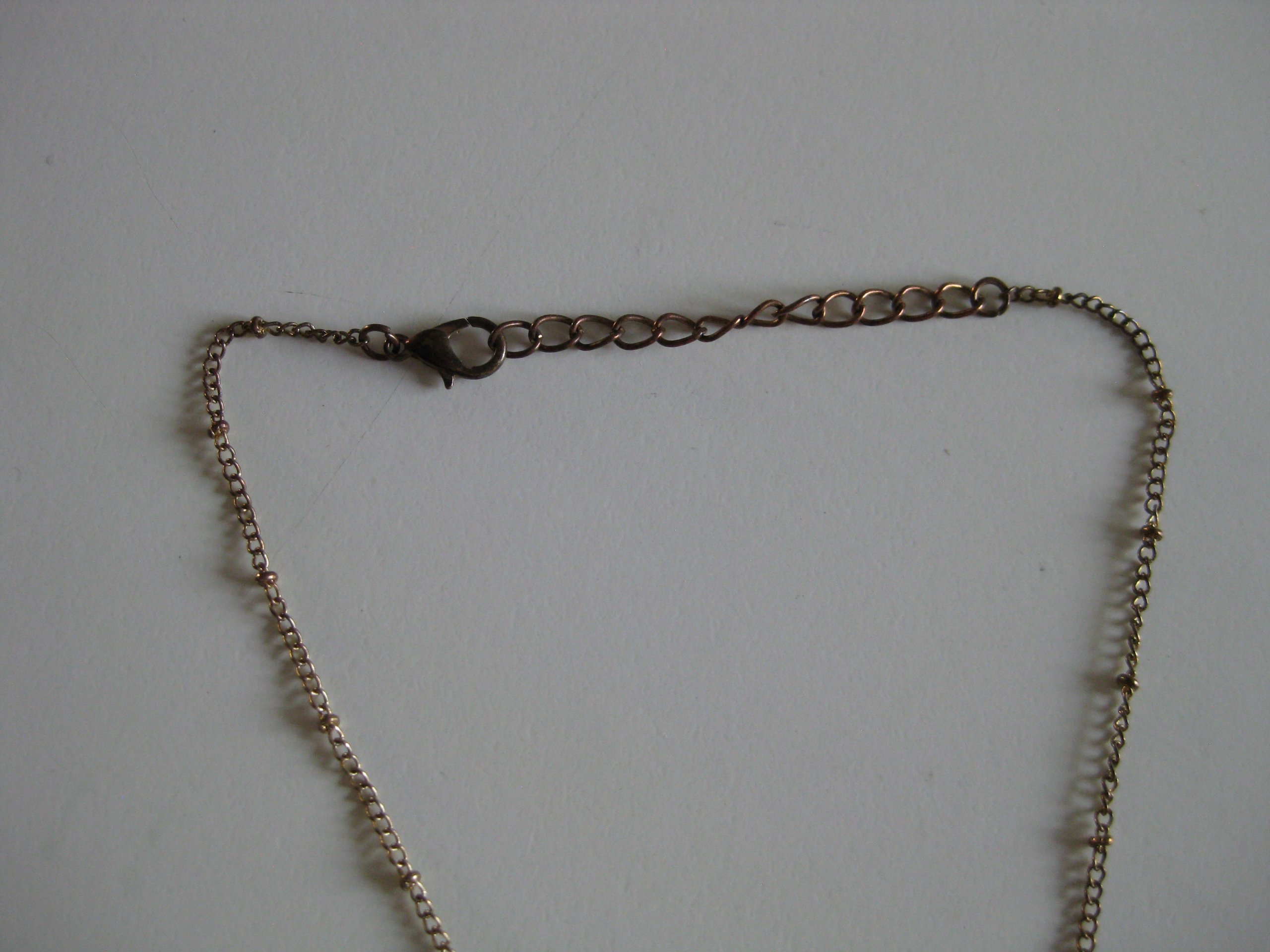 Gold Tone Shell Charm Chain Necklace Women Jewel-Ja-4 image 6