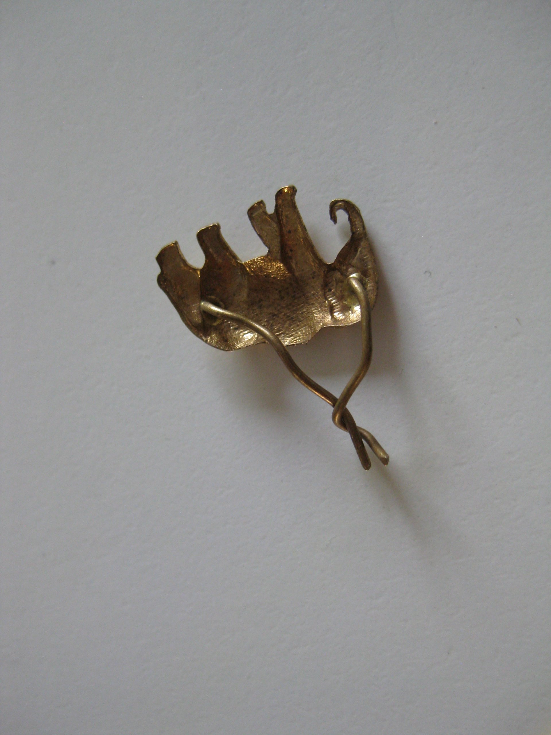 Gold Tone Elephant Pendant Charm 3 cm Jewel-Ja-4 image 7