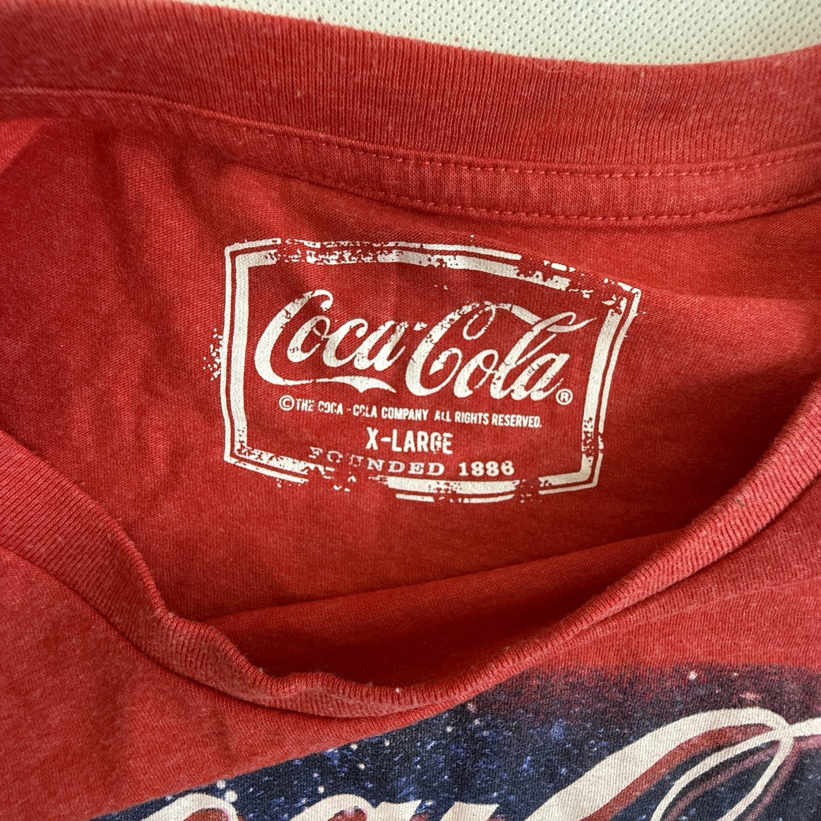 Coca-Cola Men's Christmas Santa Truck T-Shirt Red XL Holidays Are Coming image 4