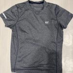 Men’s Abercrombie & Fitch A&F 1892 Active Performance T-Shirt – Heather Gray – XL