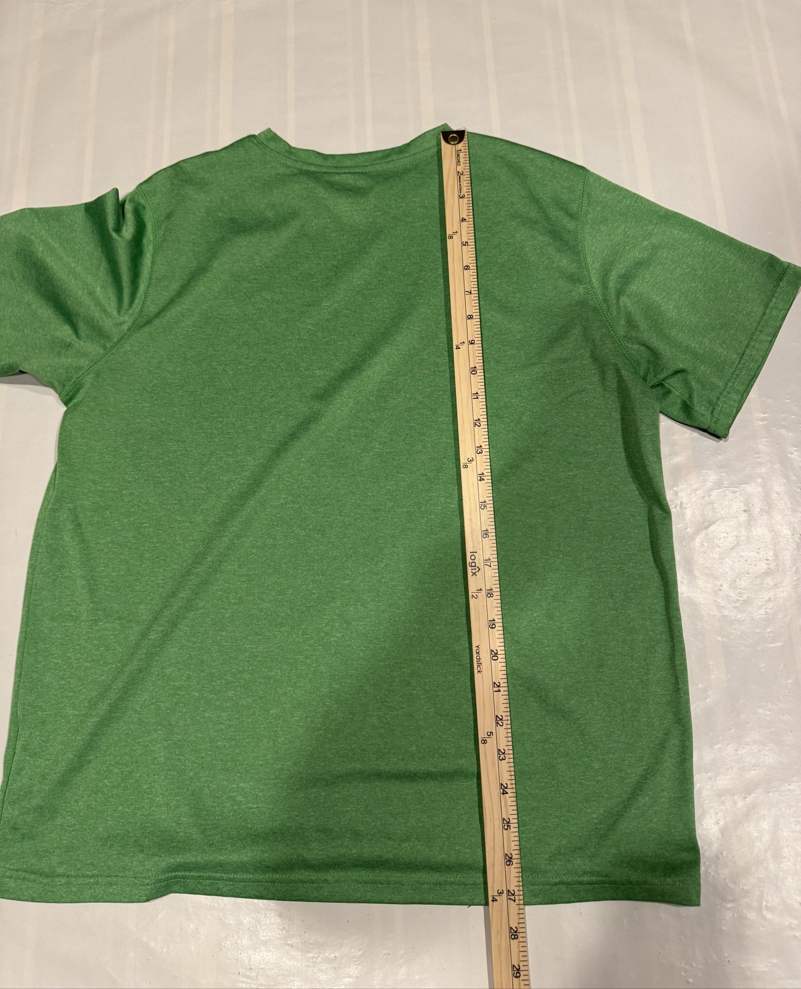 Men’s Reebok Performance Athletic T-Shirt – Green – Medium image 6