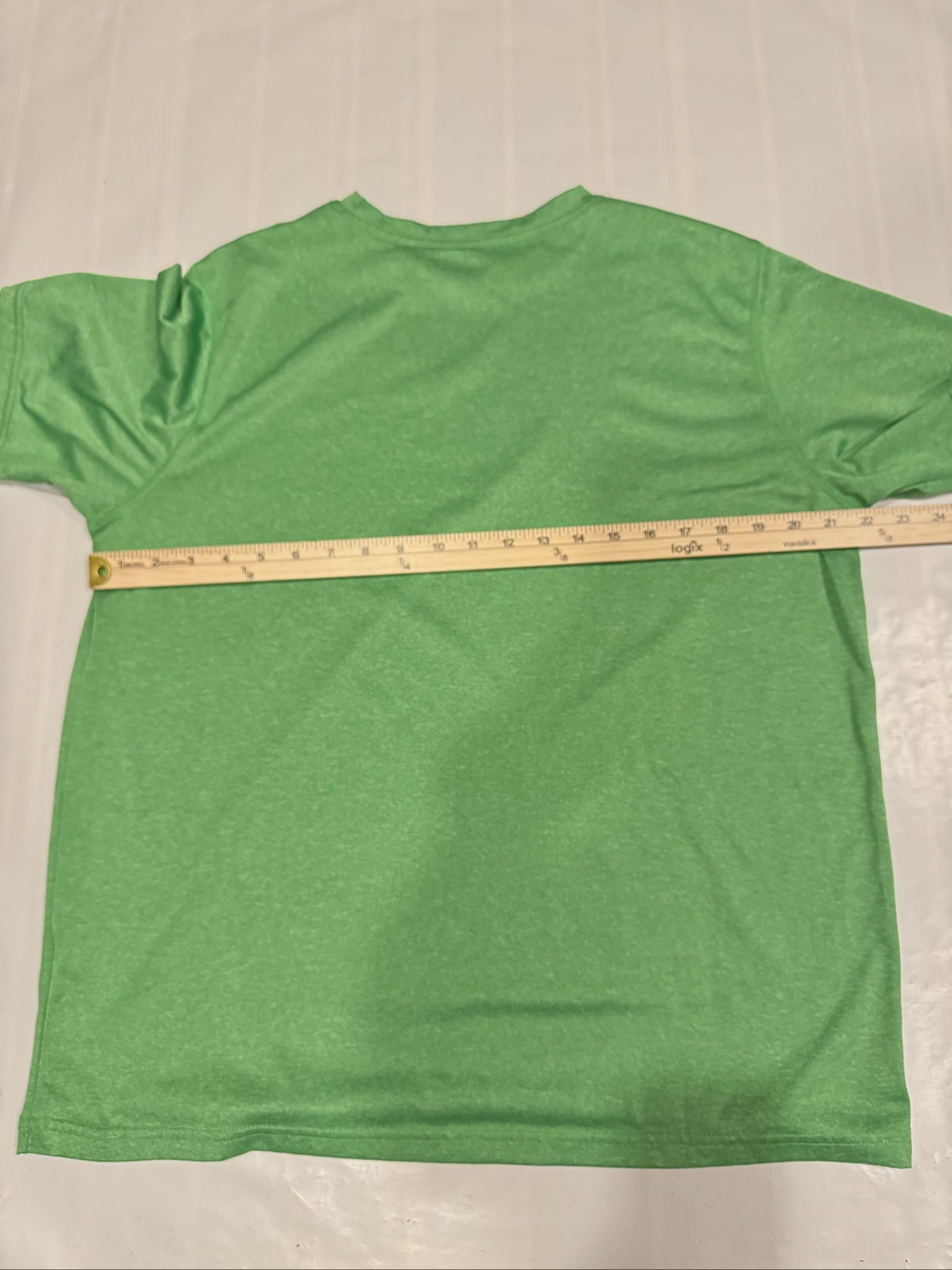 Men’s Reebok Performance Athletic T-Shirt – Green – Medium image 7