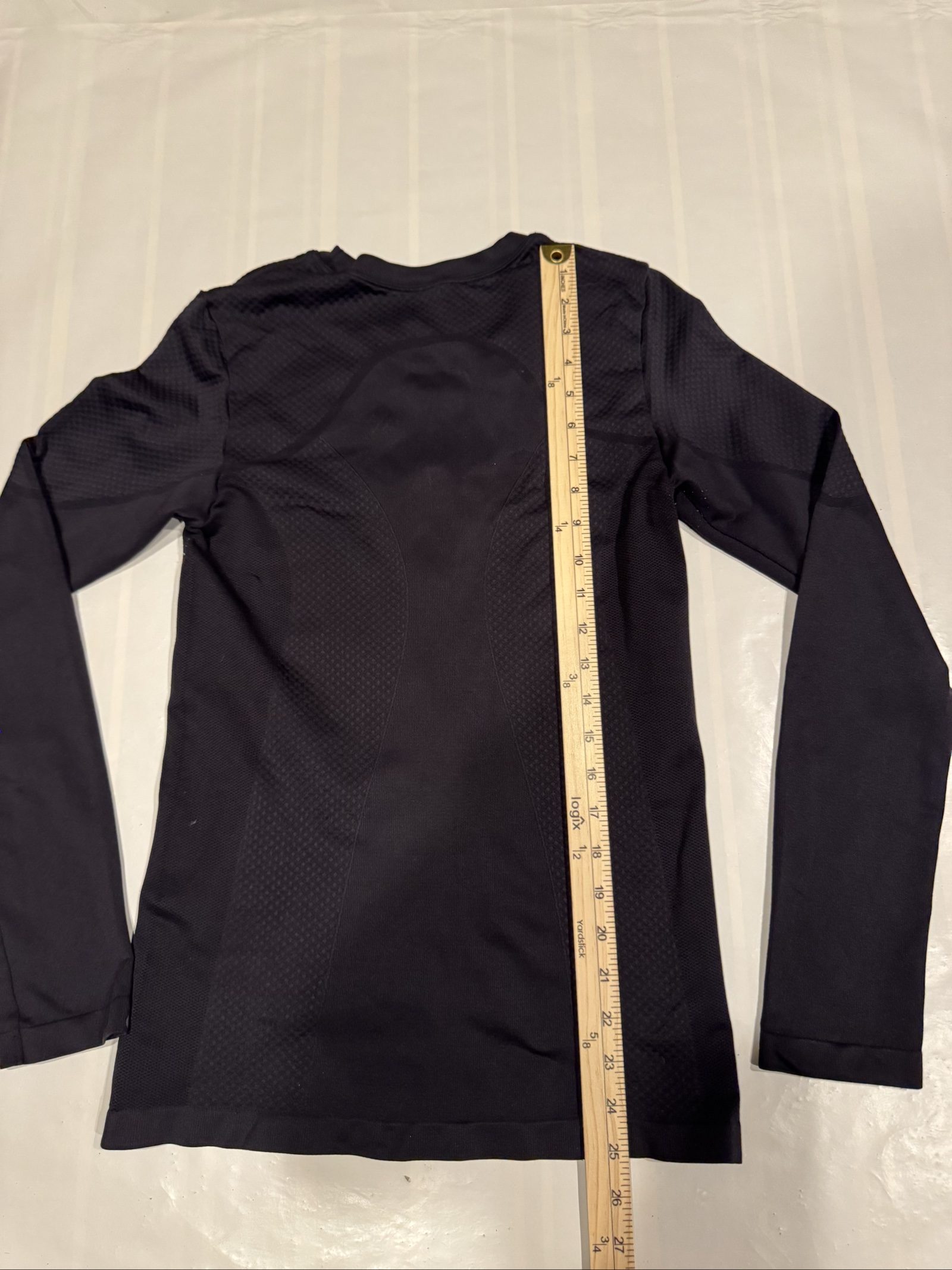 Women’s Champion C9 Seamless Long Sleeve Athletic Performance Top – Black – Medium image 6