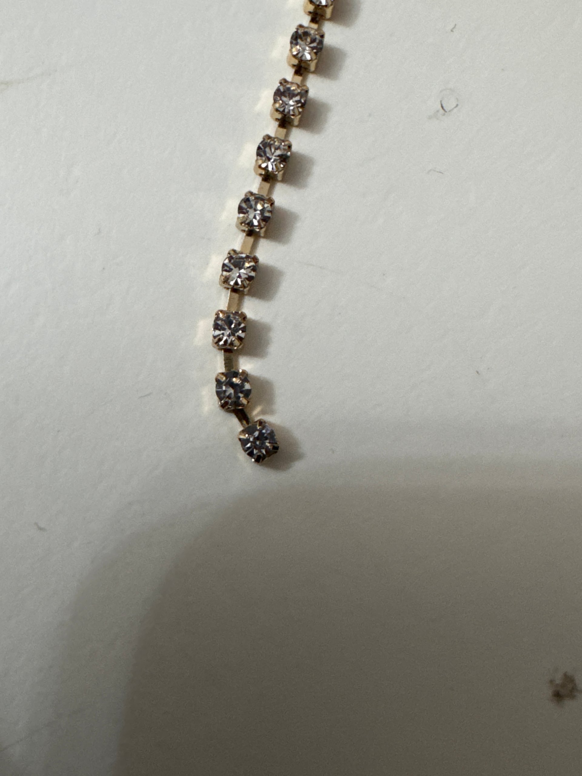 Pearl & Gold Chain Hoop Earrings Women's Dangling Charm Jewel-Ja-7 image 7